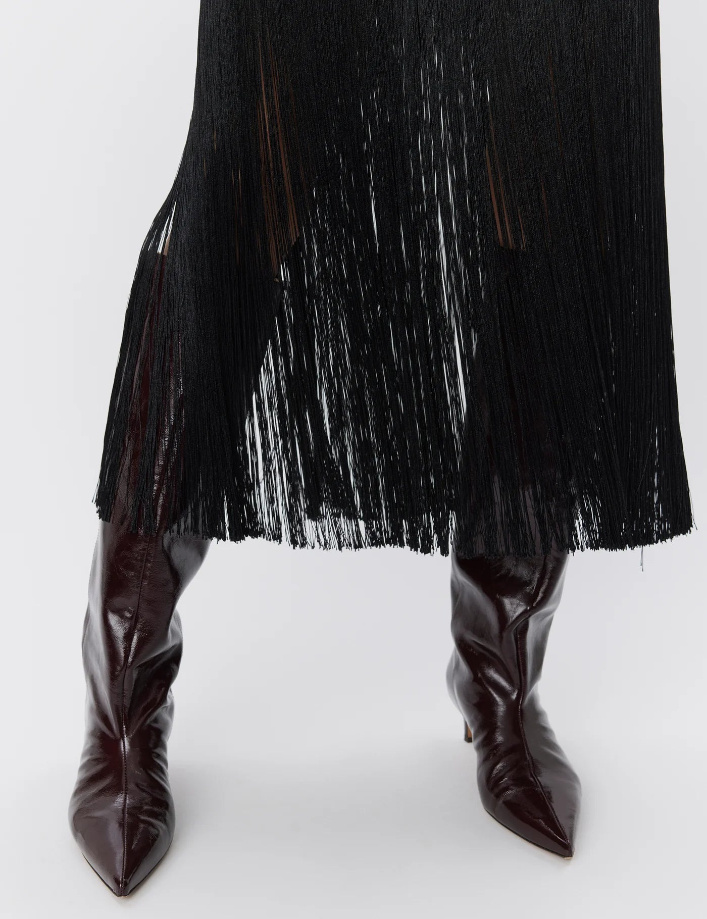 DAY Birger et Mikkelsen Margie Fringe Dress in Black
