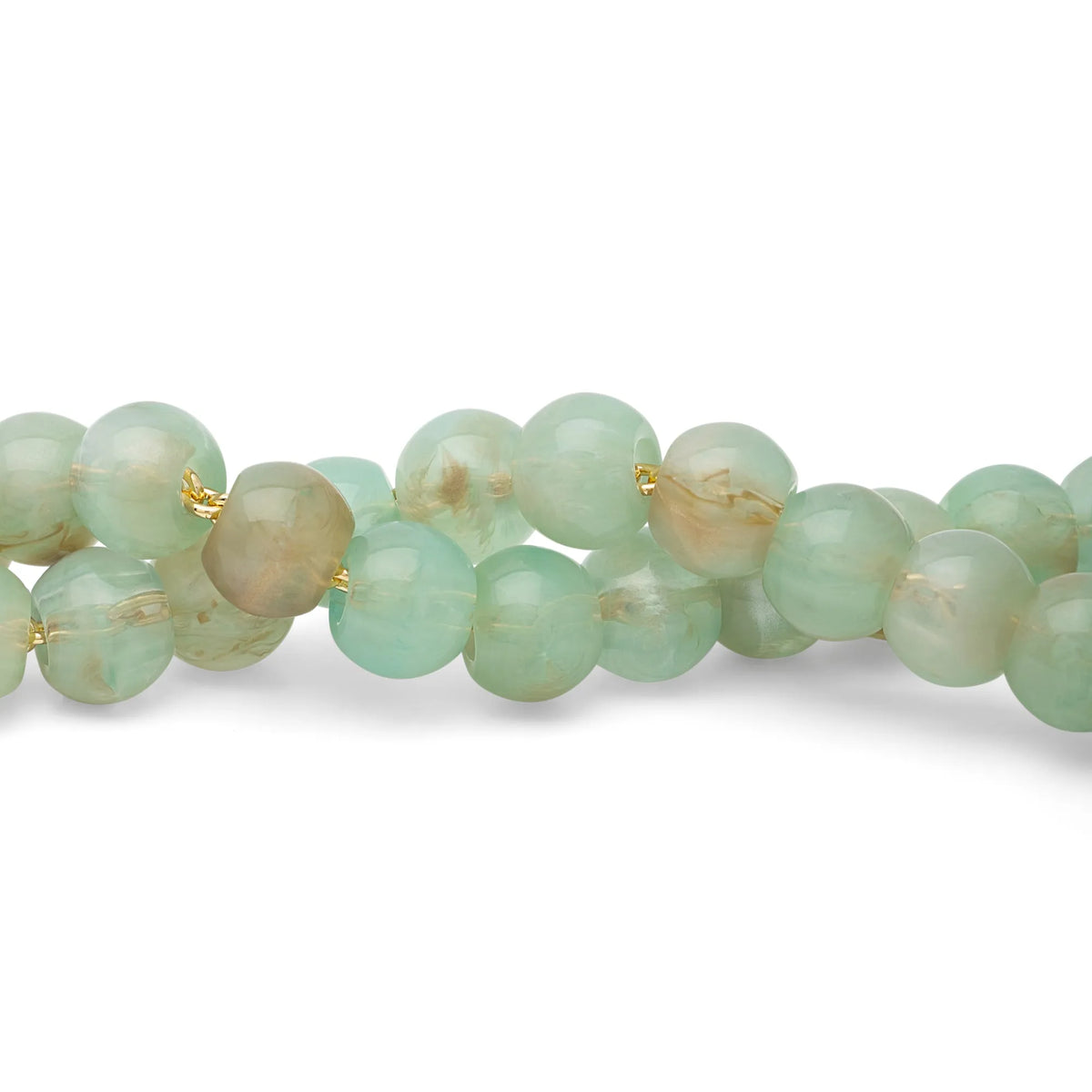 Vanessa Baroni Mini Beads Necklace in Jade