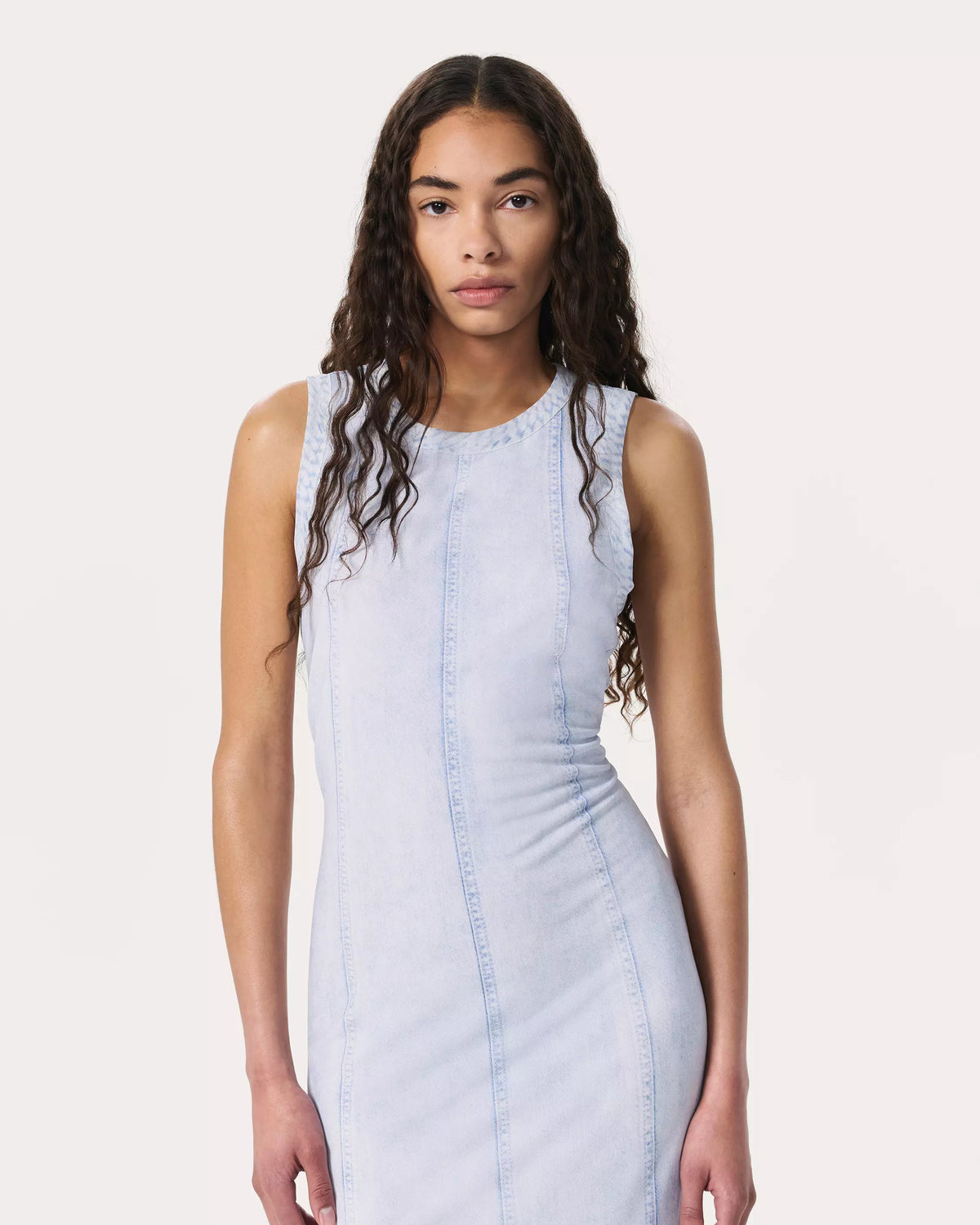 Rag & Bone Miramar Mesh Midi Dress in Aliah