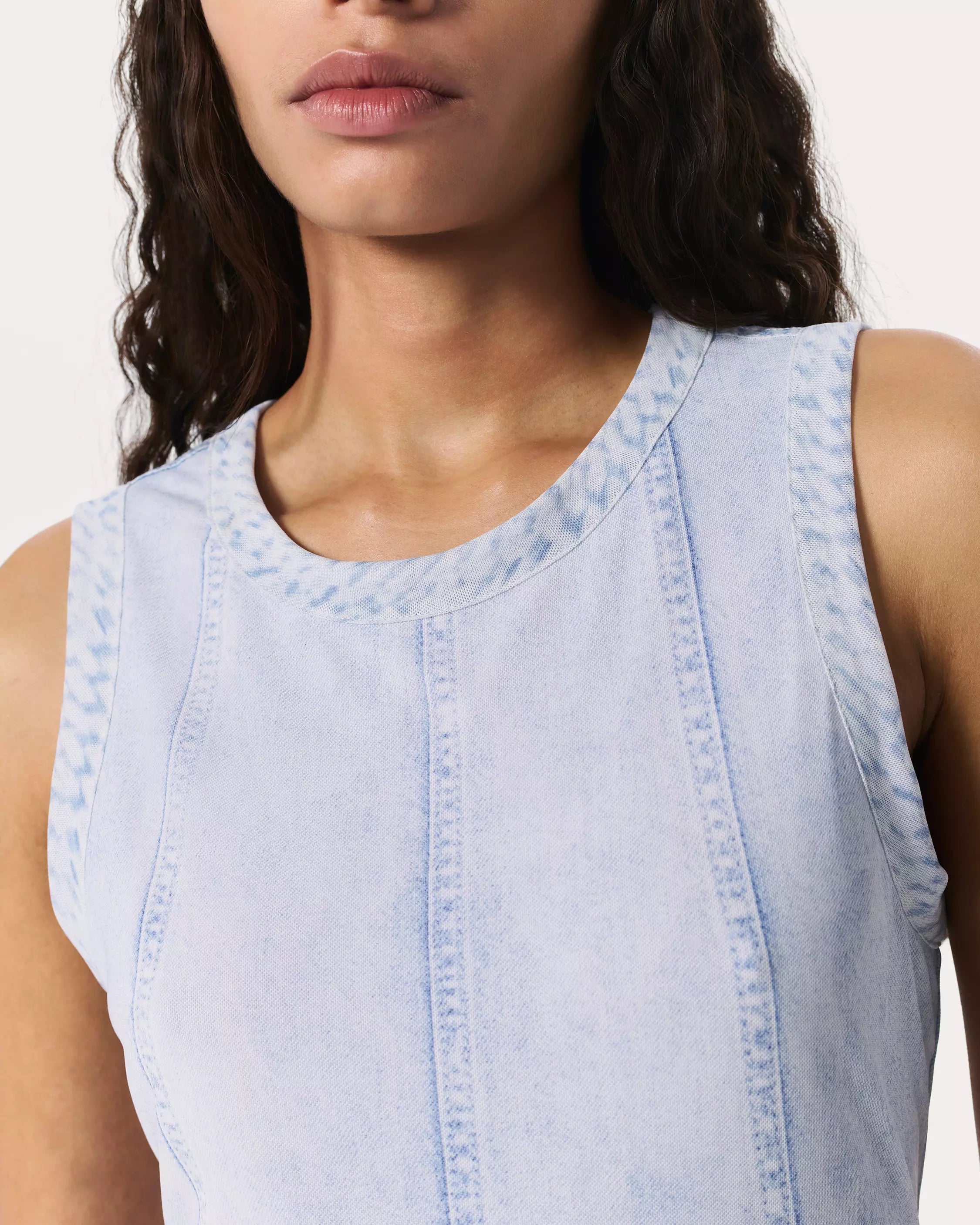 Rag & Bone Miramar Mesh Midi Dress in Aliah