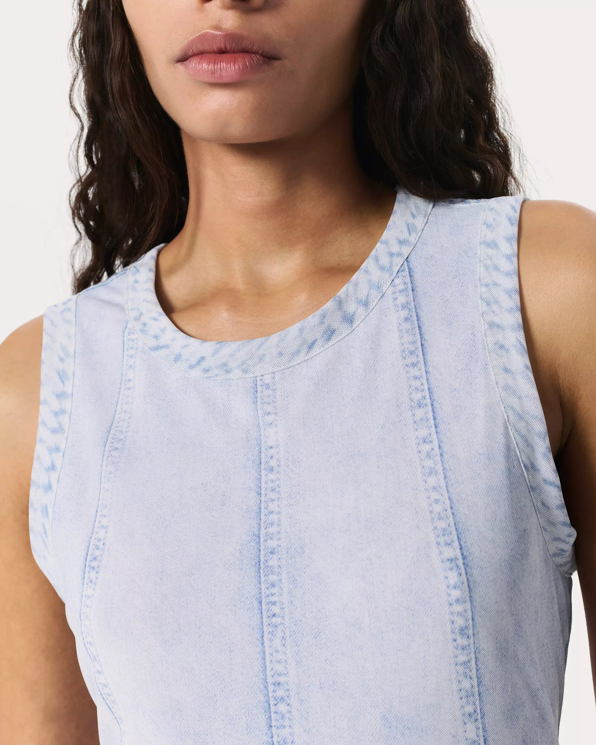 Rag & Bone Miramar Mesh Midi Dress in Aliah