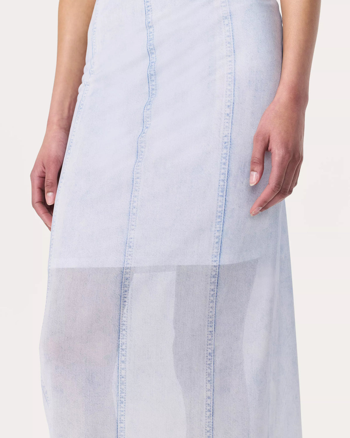 Rag & Bone Miramar Mesh Midi Dress in Aliah
