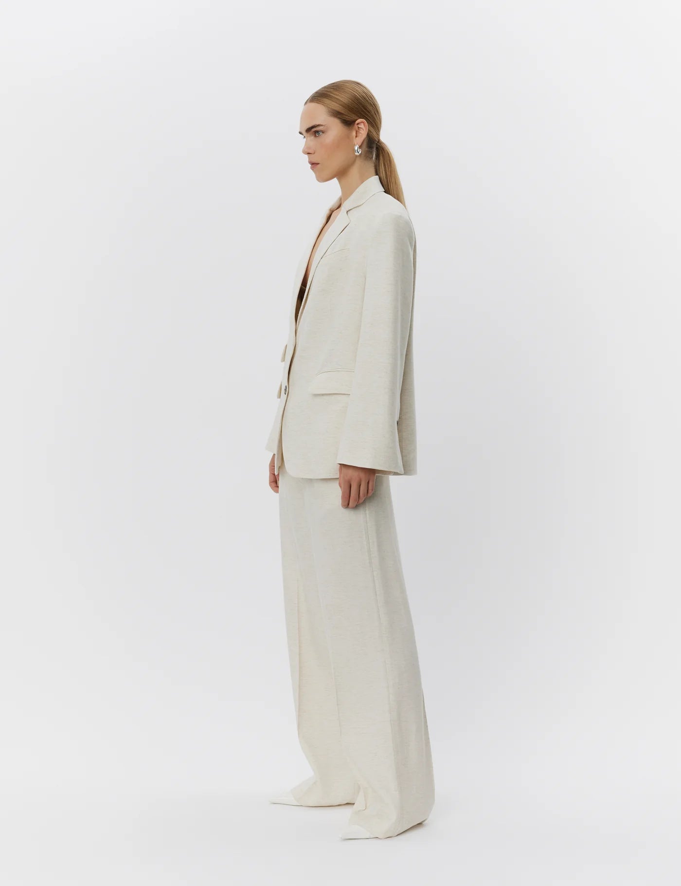 DAY Birger et Mikkelsen Morse Summer Tweed Jacket in Pistachio Shell