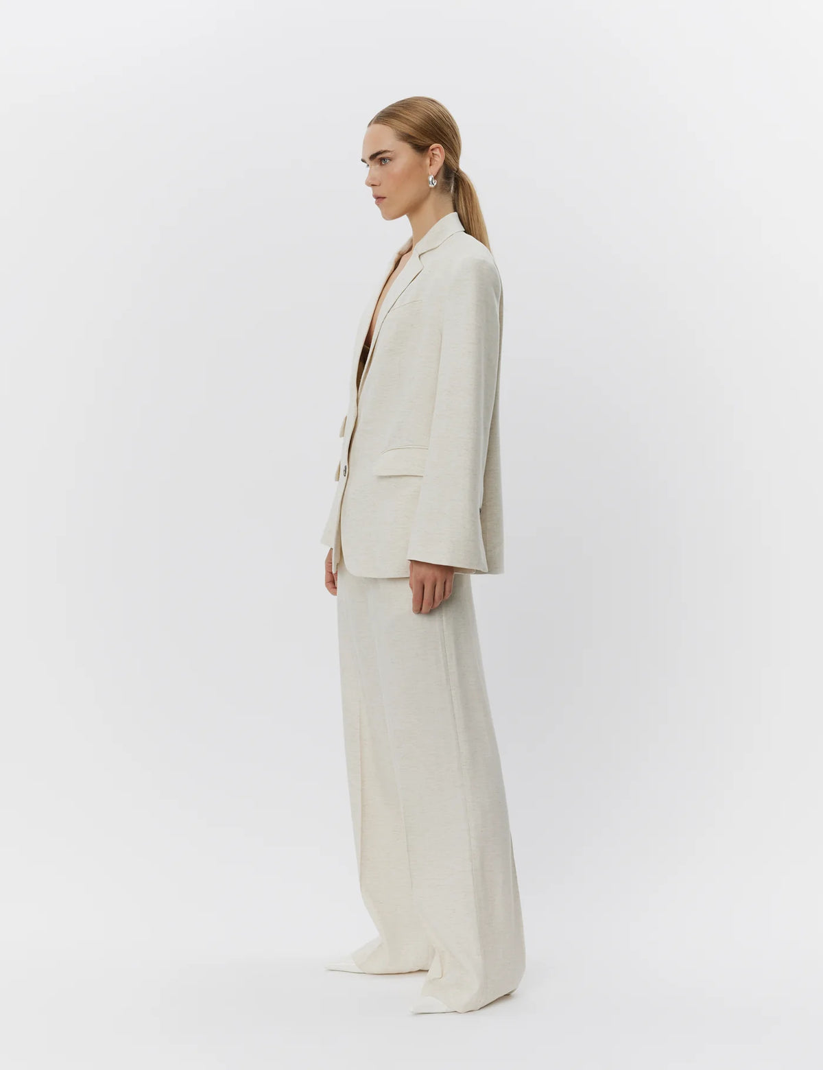 DAY Birger et Mikkelsen Morse Summer Tweed Jacket in Pistachio Shell