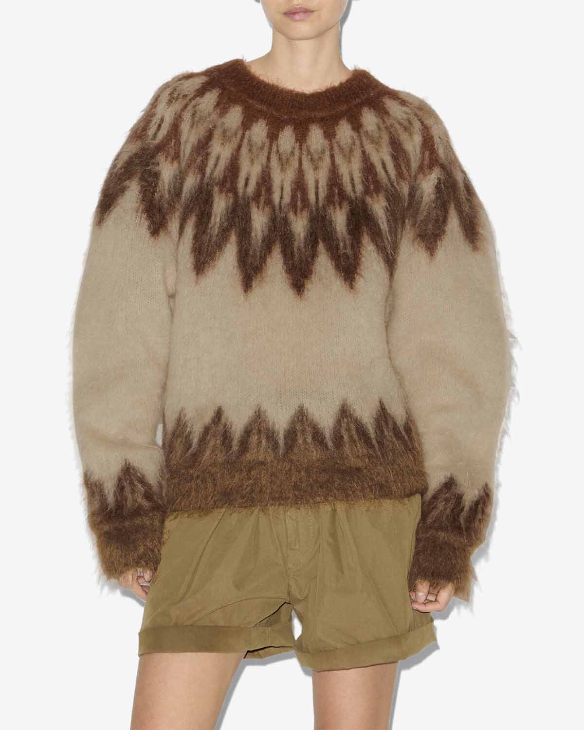 Marant Etoile Natania Pullover in Rust
