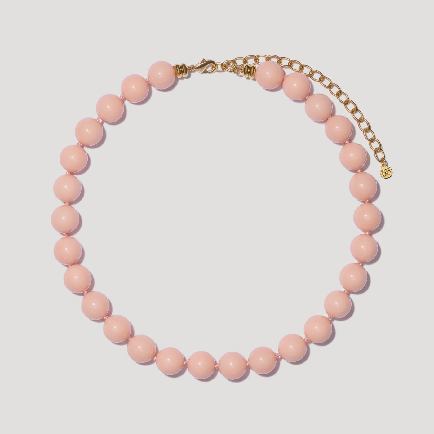 BON BON Peach Shell Pearl Necklace