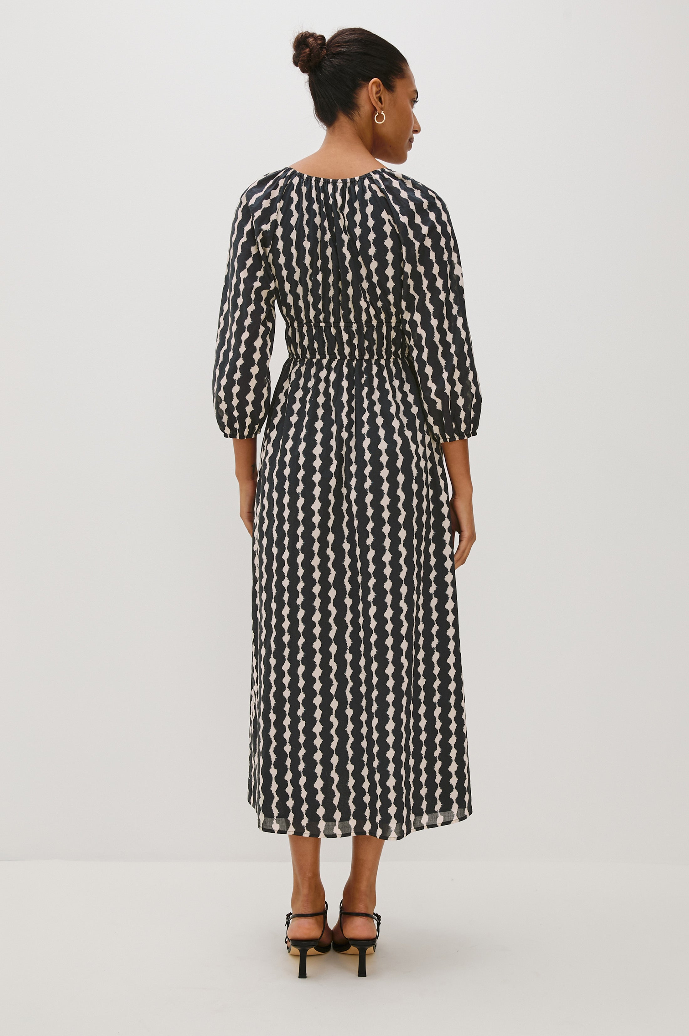 RAILS Paio Dress in Painted Noir
