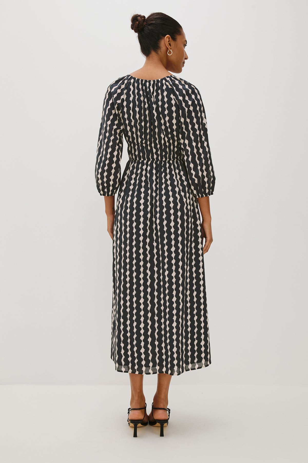RAILS Paio Dress in Painted Noir