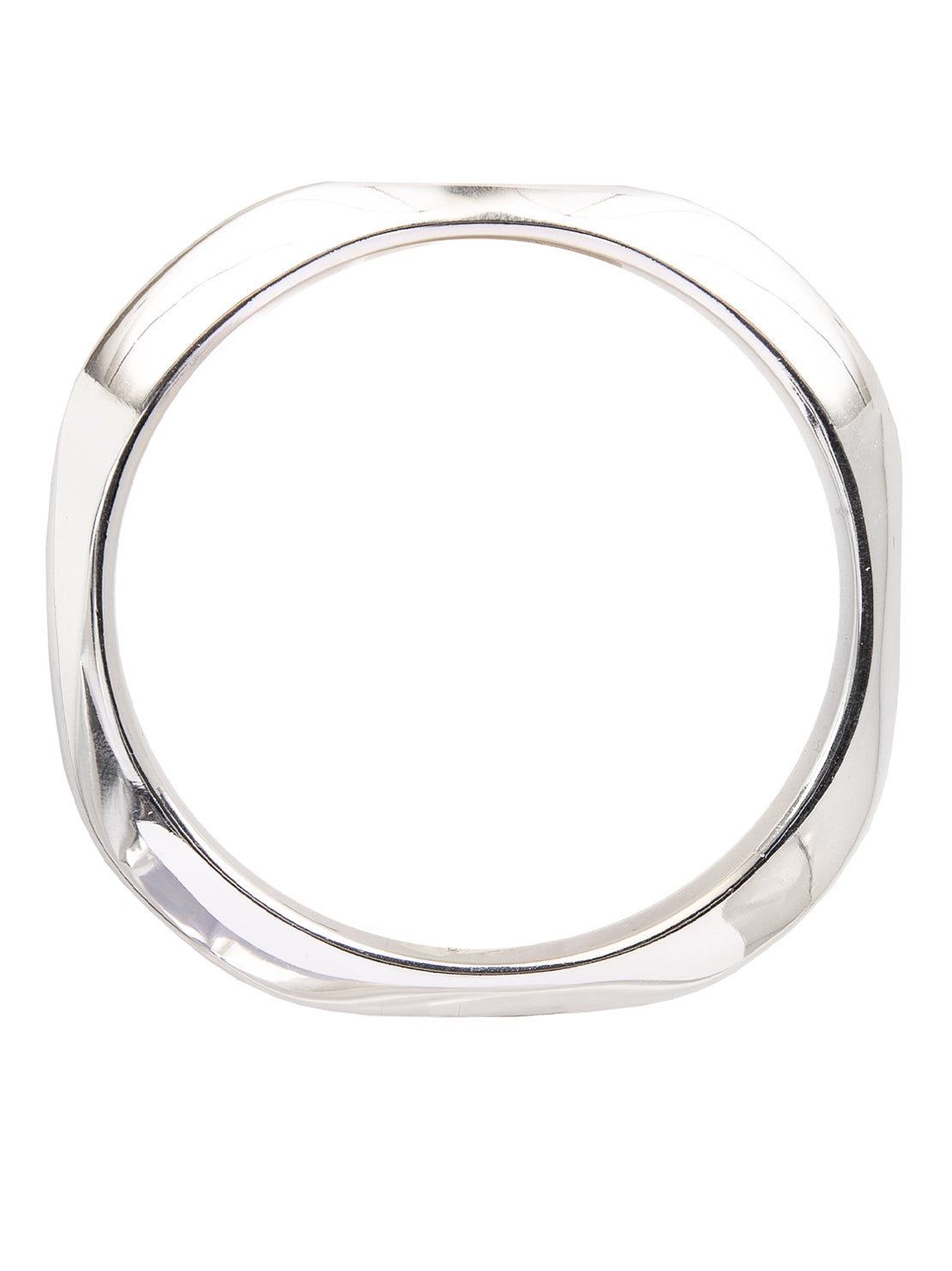 TS Silver Plated Retro Bangle