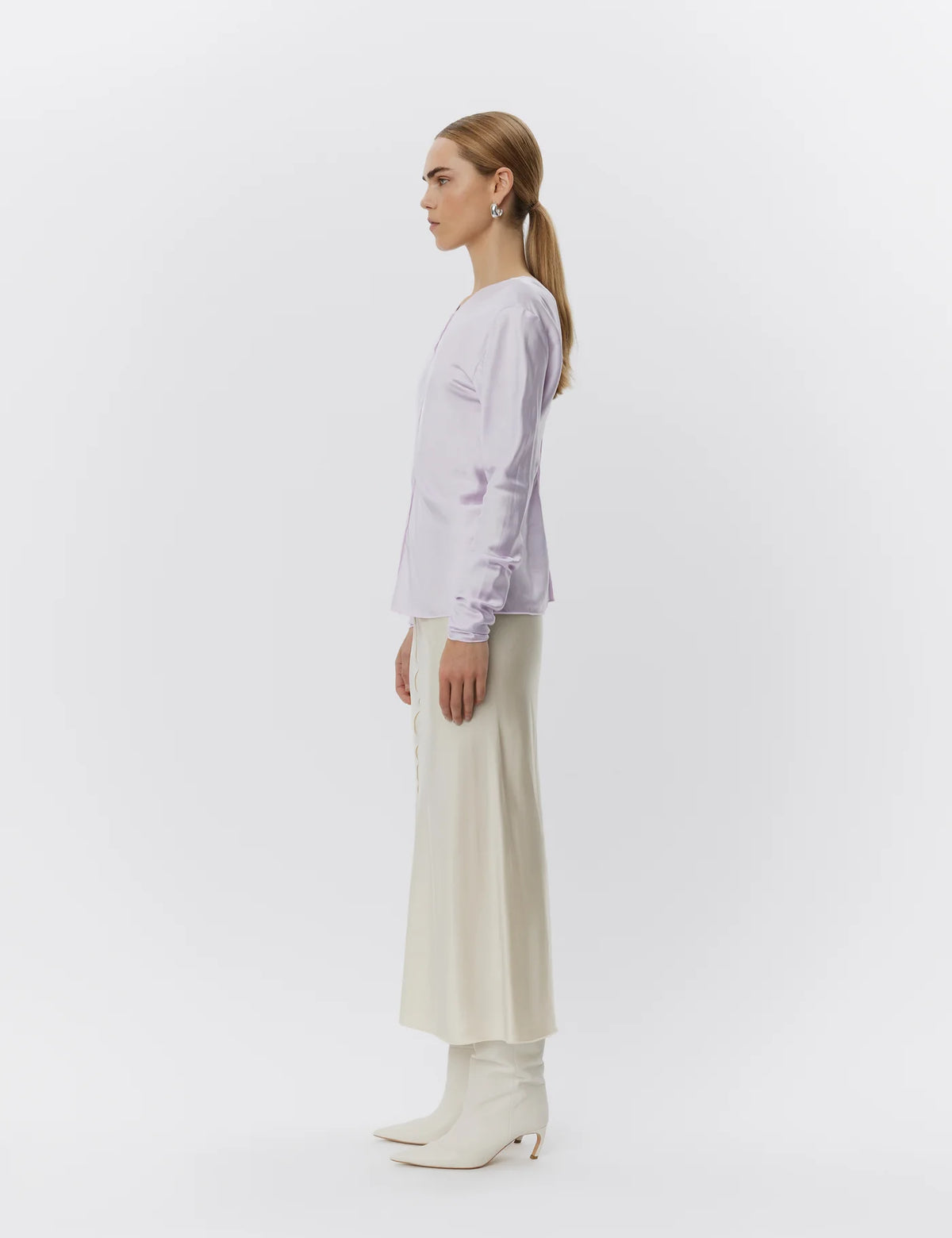 DAY Birger et Mikkelsen Pine Skirt in Pistachio Shell