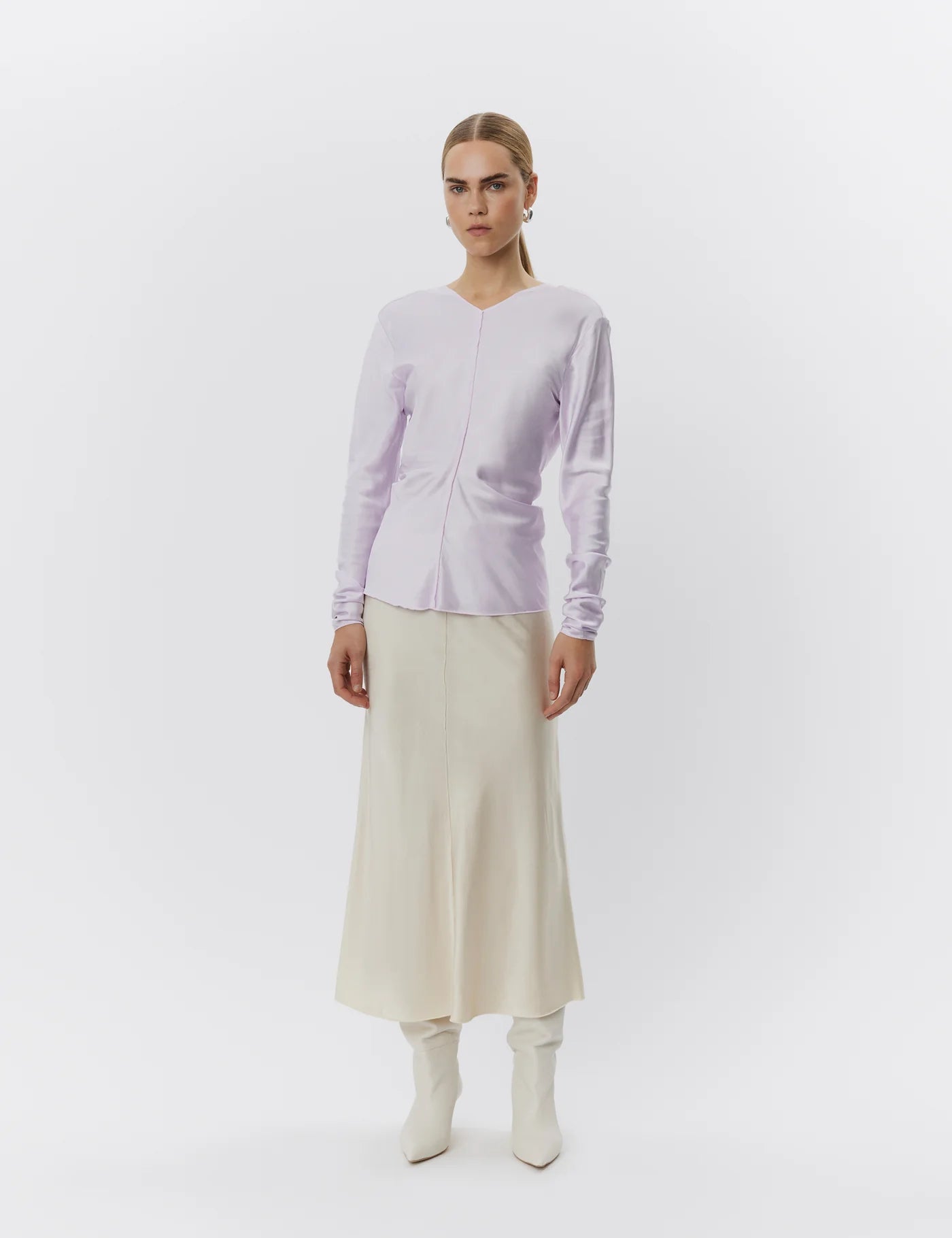 DAY Birger et Mikkelsen Pine Skirt in Pistachio Shell