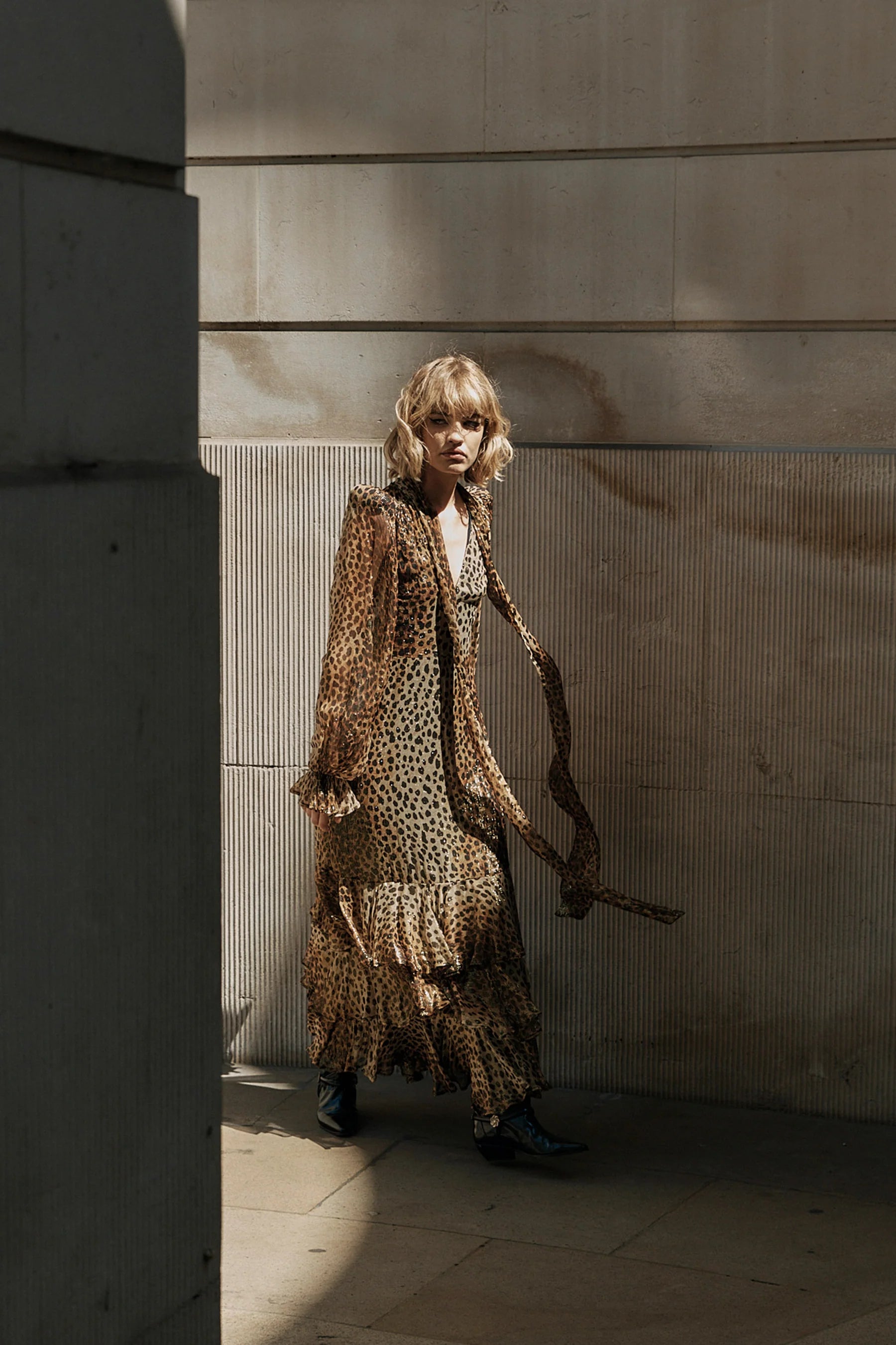 Queens of Archive Farrah Dress in Leopard