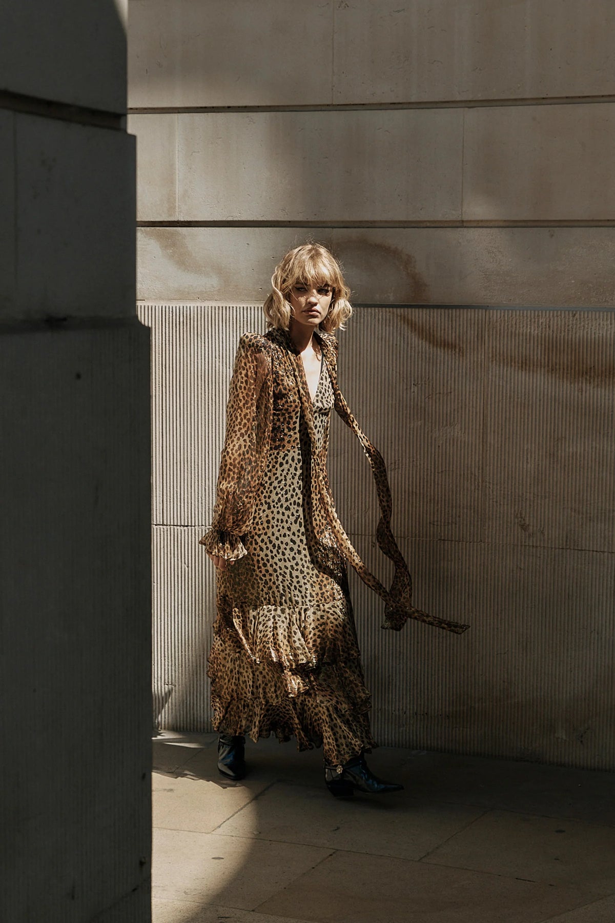 Queens of Archive Farrah Dress in Leopard