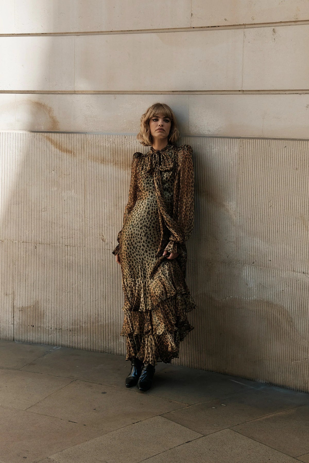 Queens of Archive Farrah Dress in Leopard