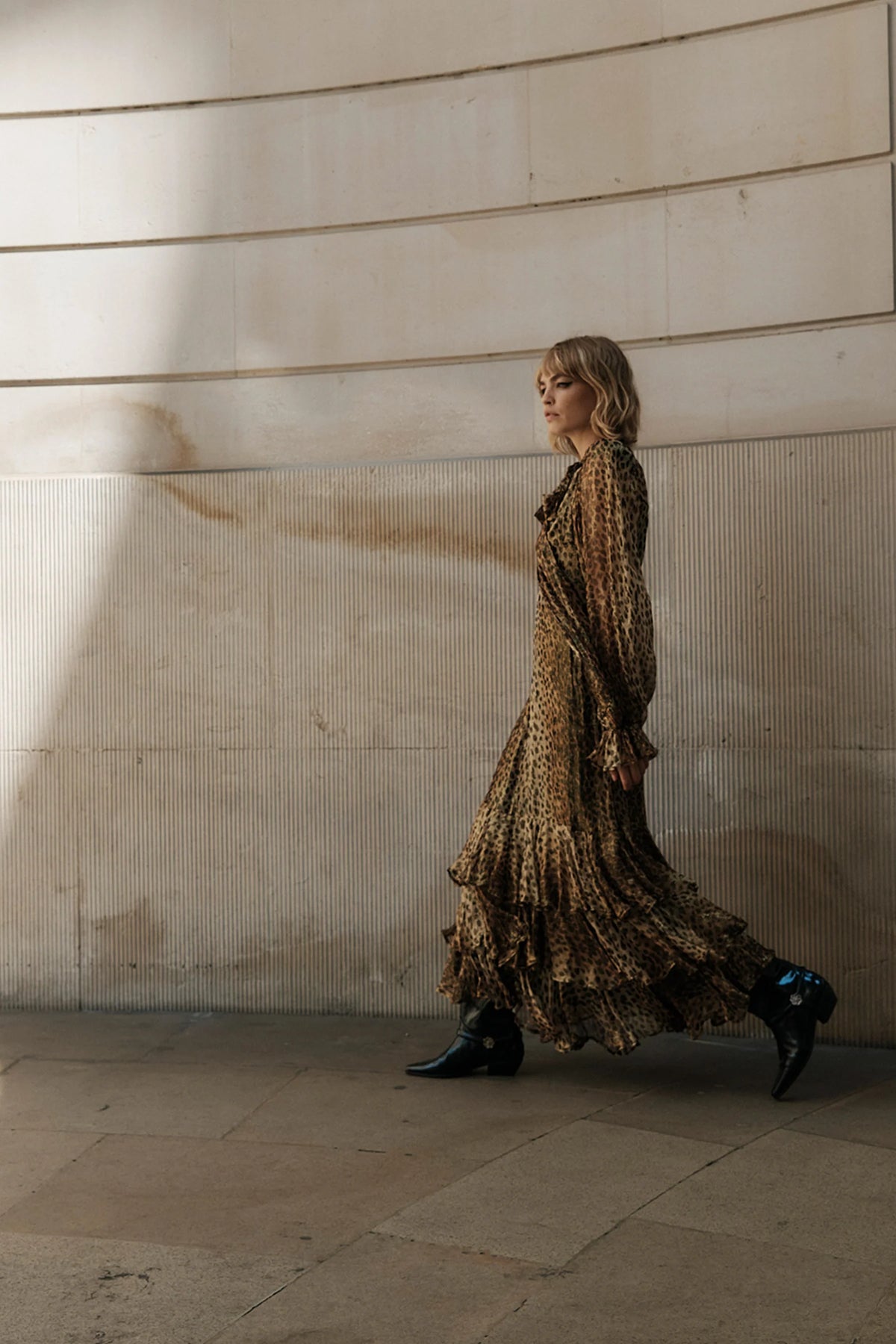 Queens of Archive Farrah Dress in Leopard
