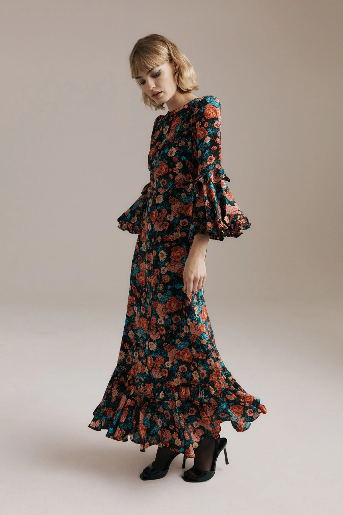 Queens of Archive Claudia Floral Dress