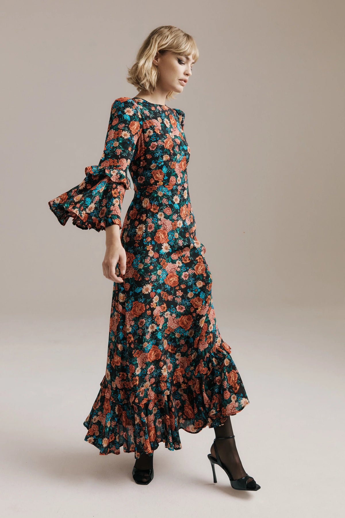 Queens of Archive Claudia Floral Dress