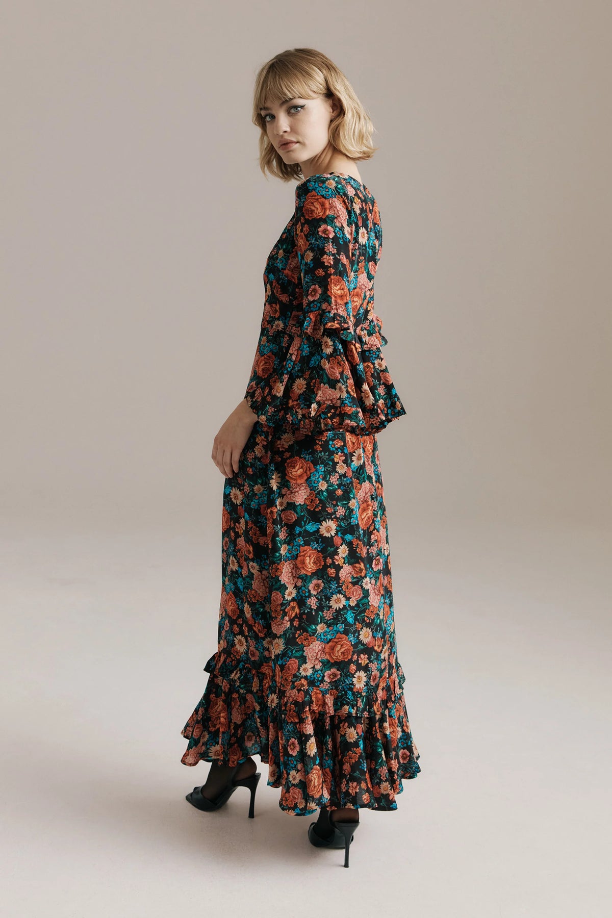 Queens of Archive Claudia Floral Dress
