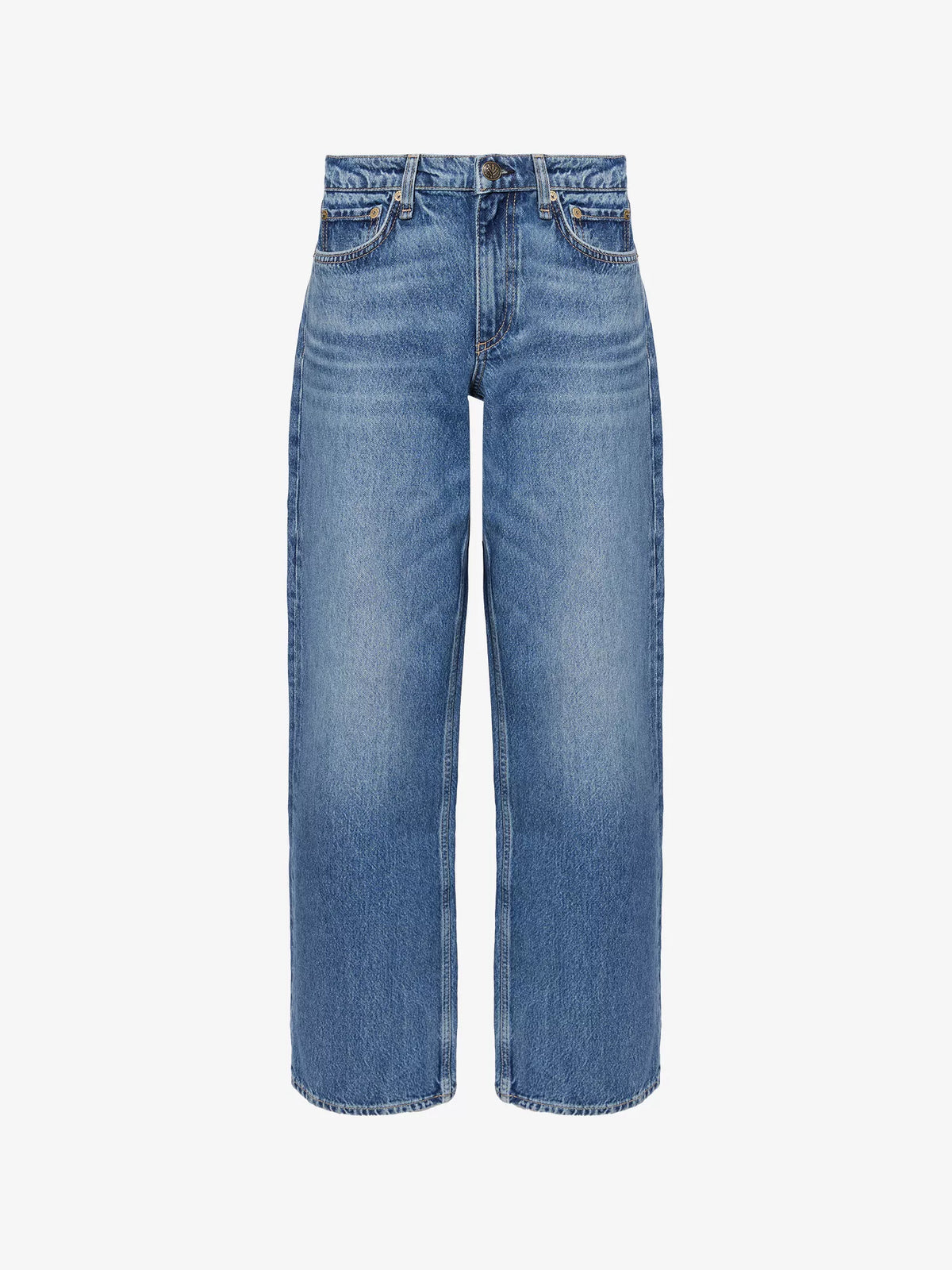 Rag & Bone Saige Low Rise Relaxed Straight