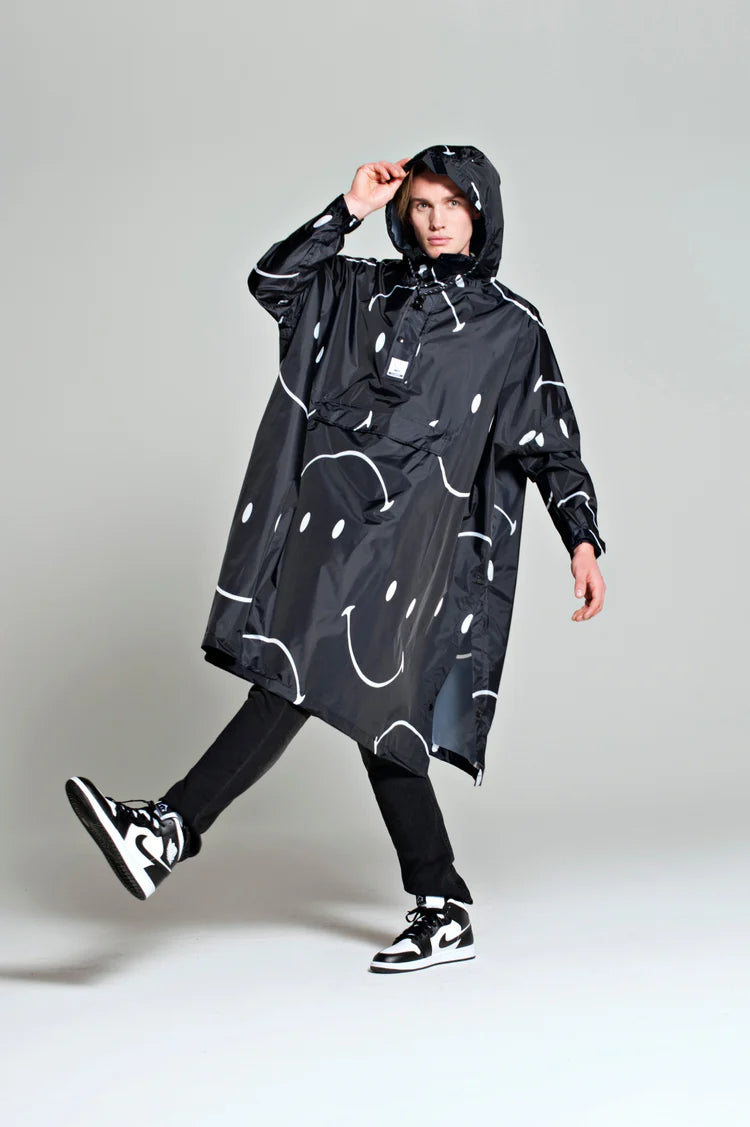 Rainkiss Classic Smile X Smiley Waterproof Poncho