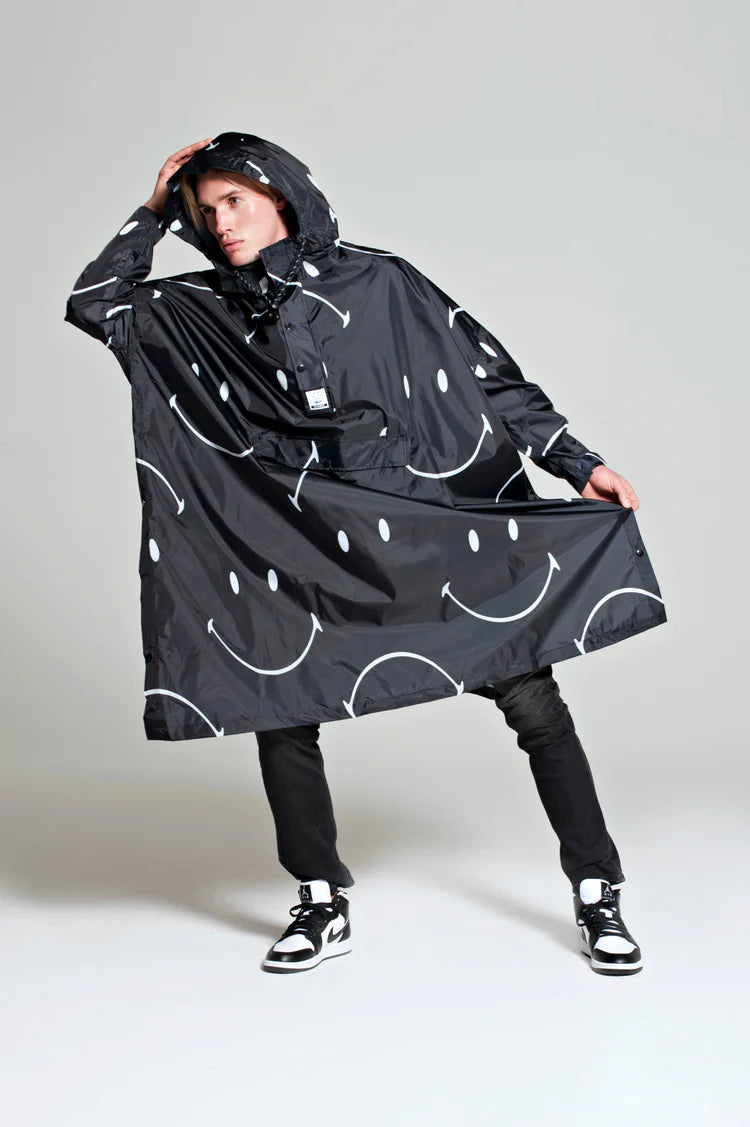 Rainkiss Classic Smile X Smiley Waterproof Poncho