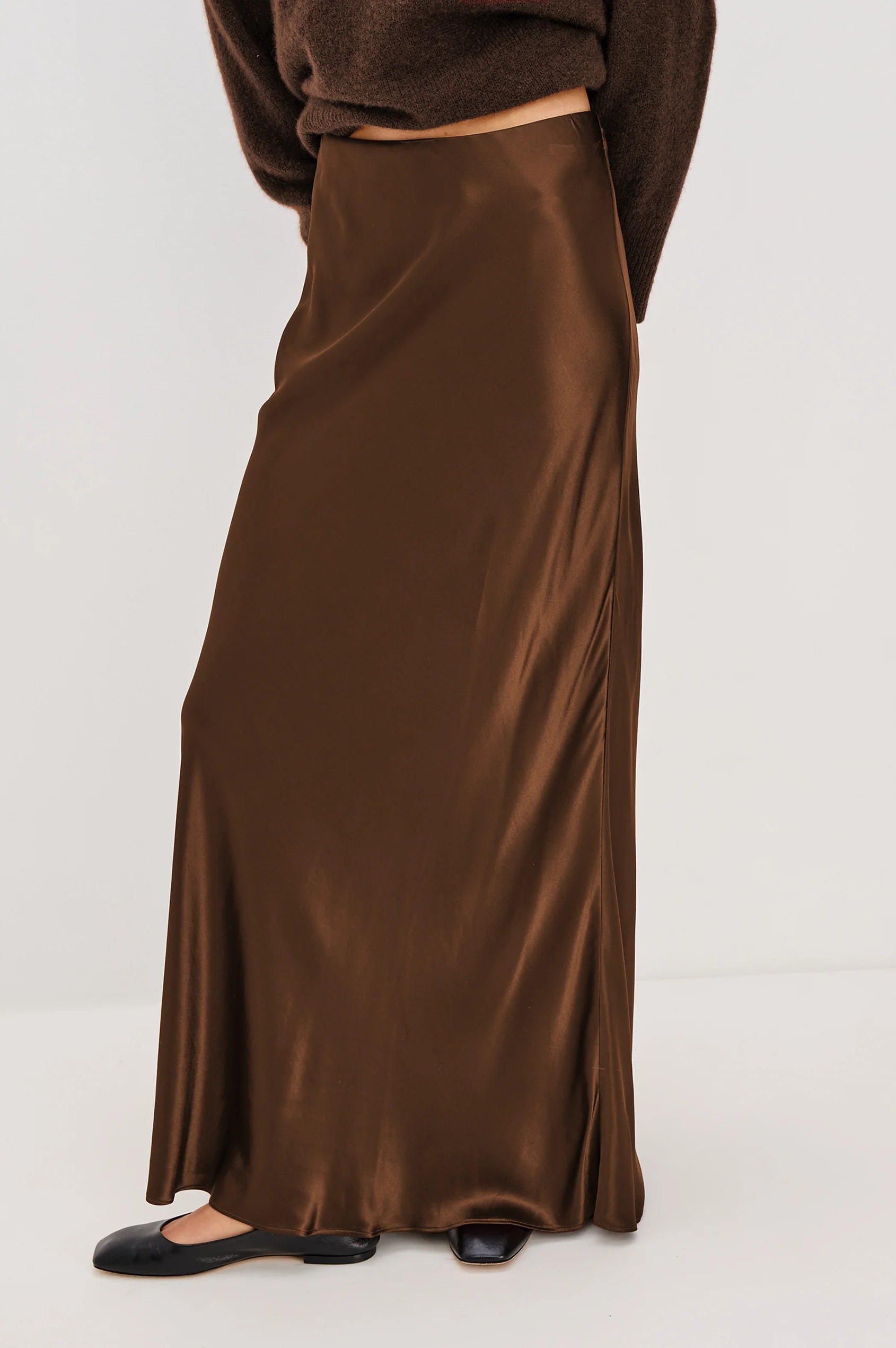 RAILS Romina Skirt in Espresso