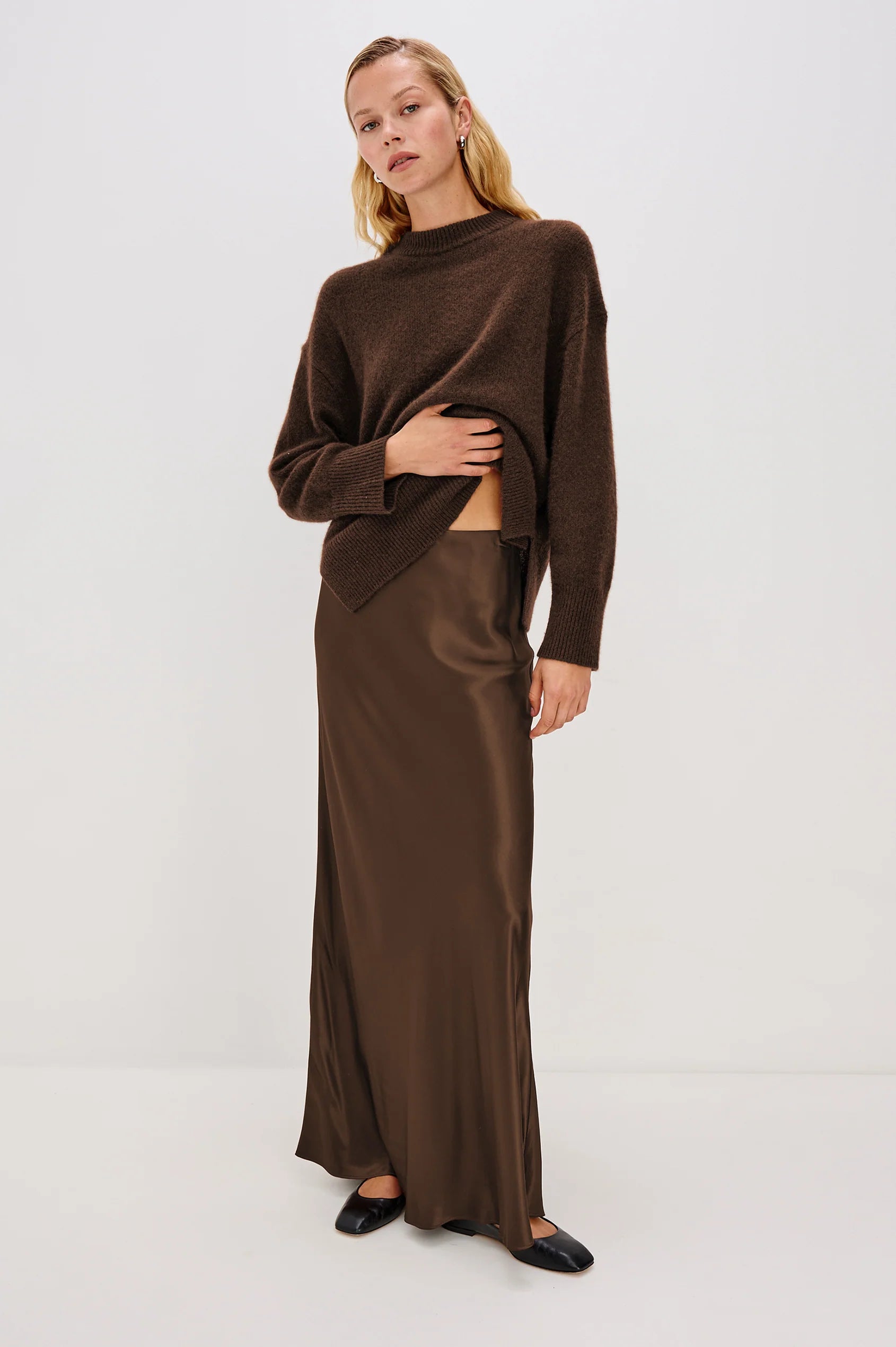 RAILS Romina Skirt in Espresso