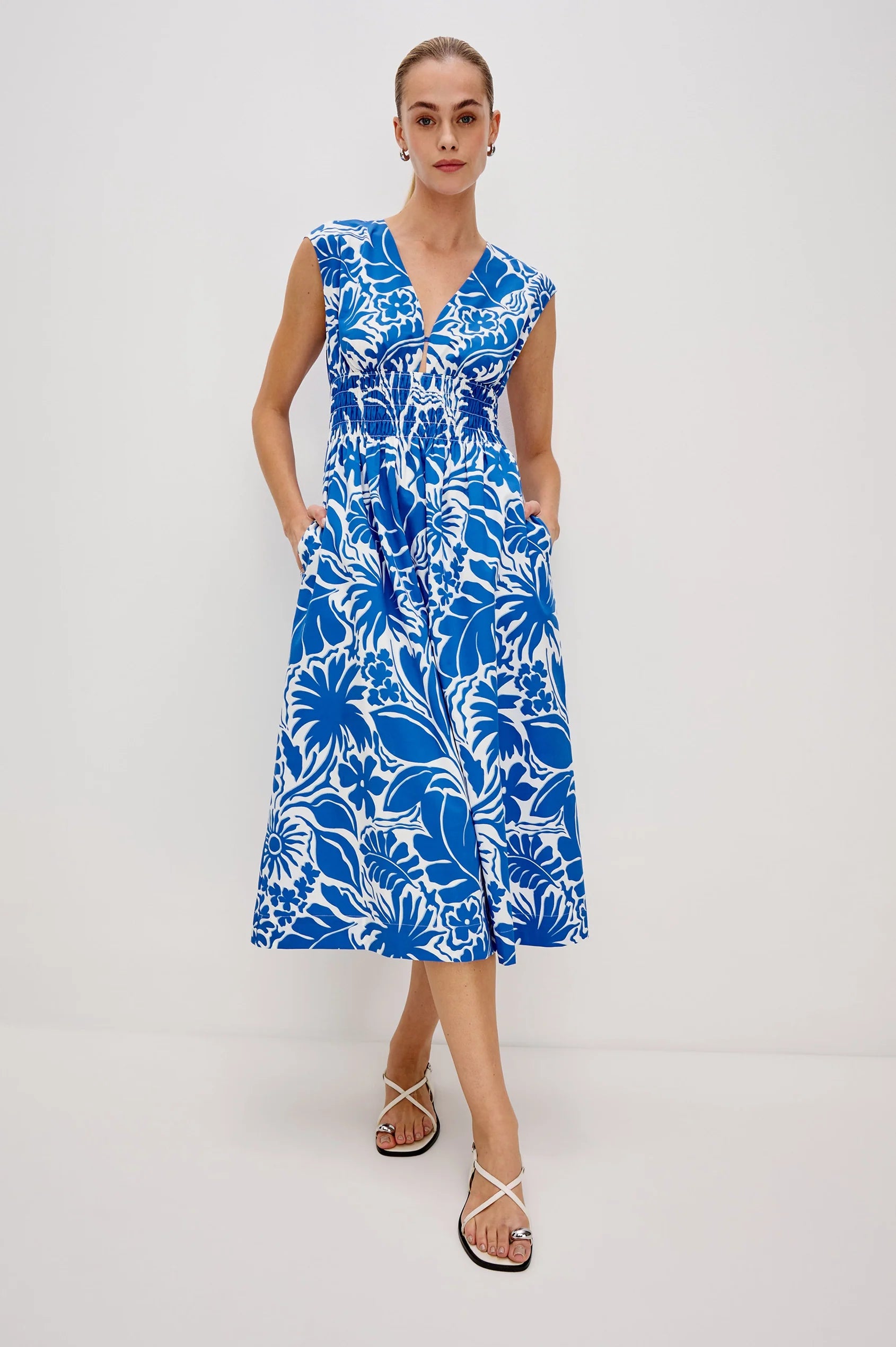 RAILS Roxanne Dress in Blue Riviera