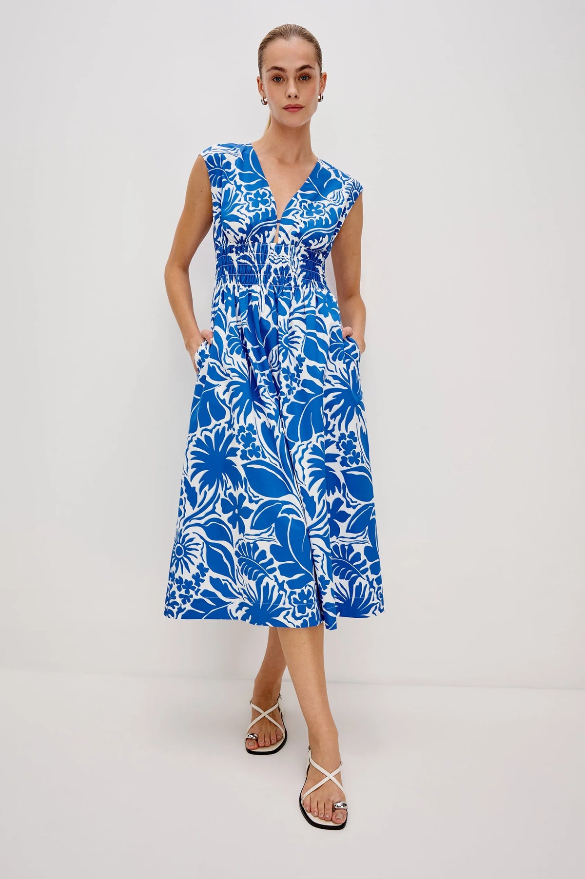 RAILS Roxanne Dress in Blue Riviera