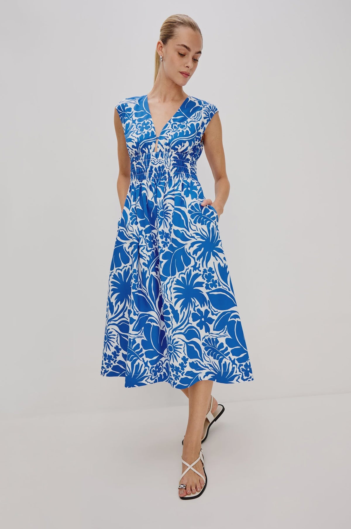 RAILS Roxanne Dress in Blue Riviera
