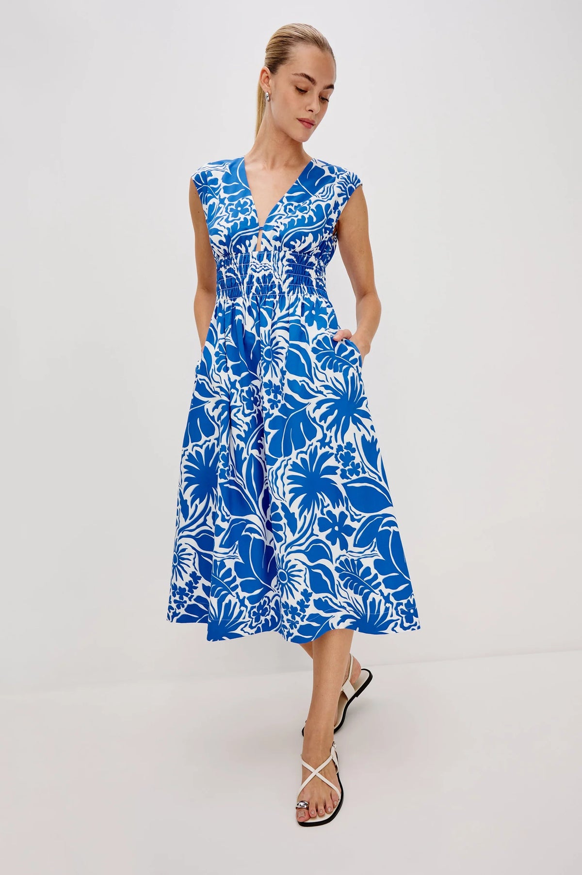 RAILS Roxanne Dress in Blue Riviera
