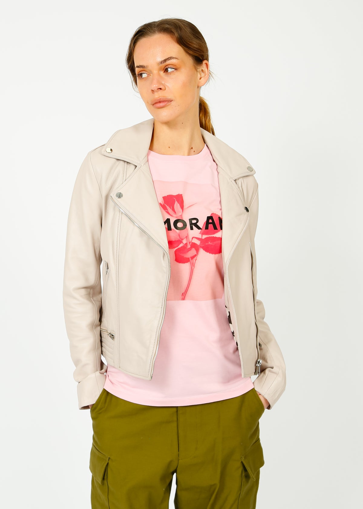 R&P Jafez Biker Jacket in Shell
