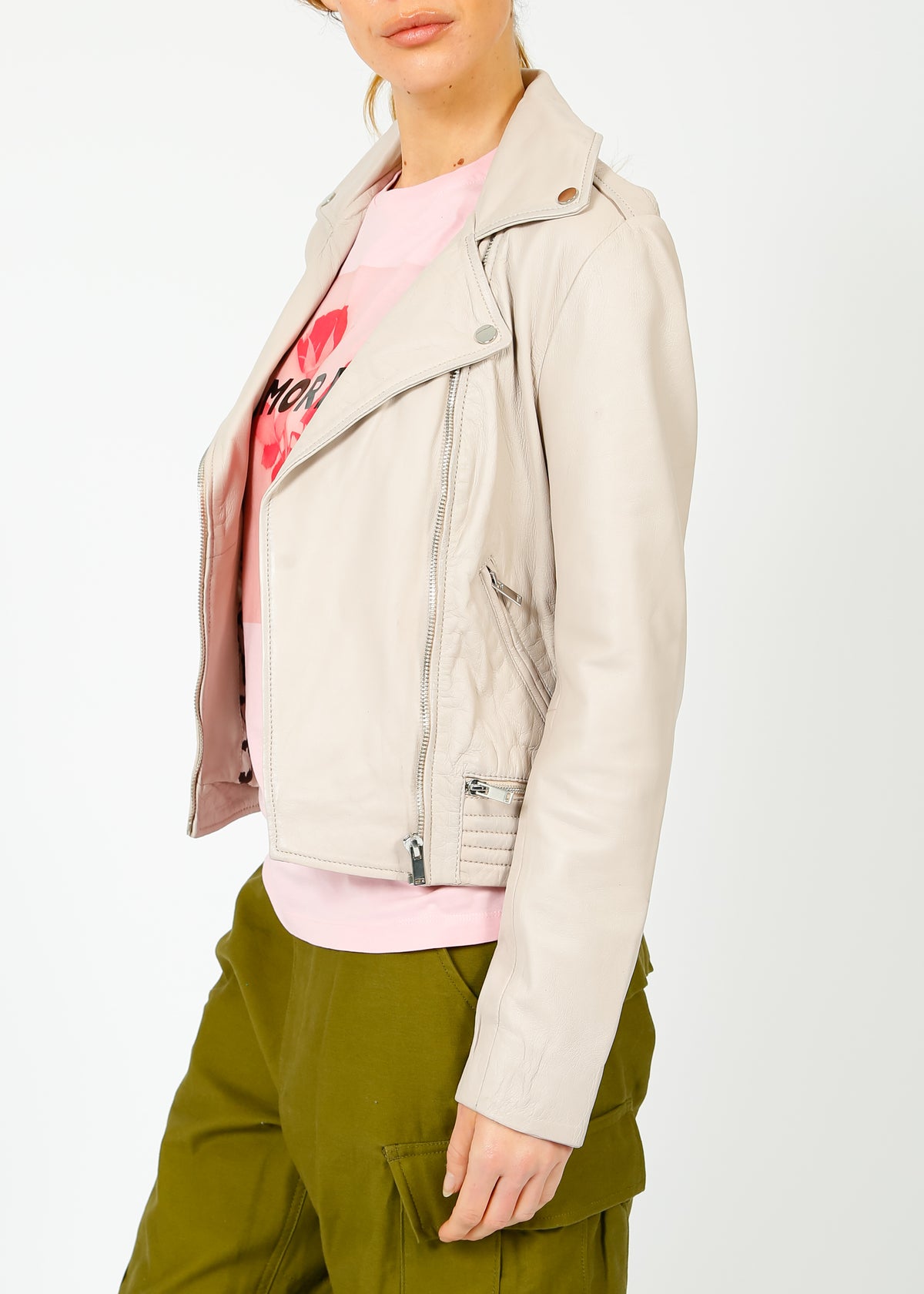 R&P Jafez Biker Jacket in Shell