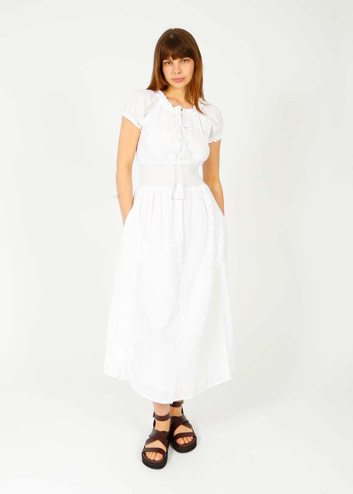 DREAM Monique Dress in White