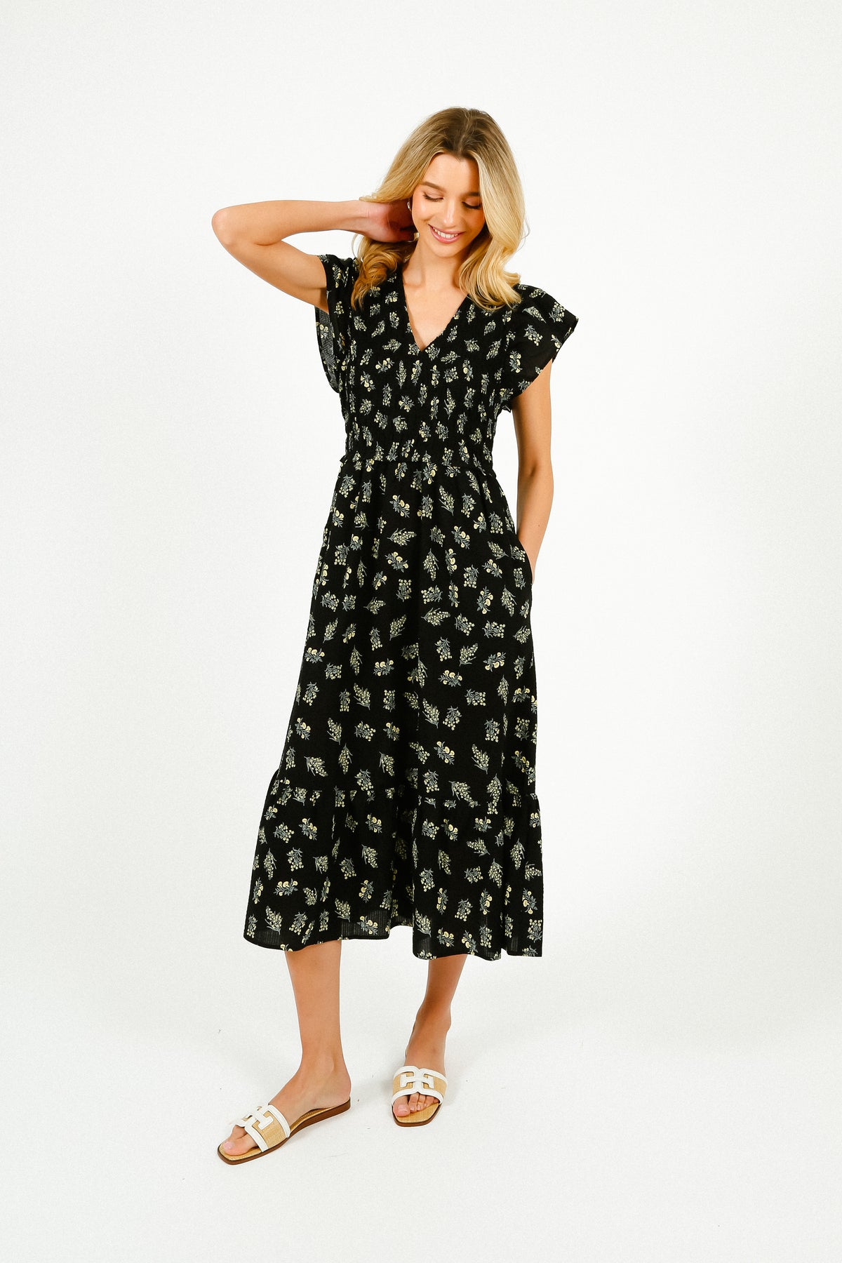 RAILS Clementine Dress in Dark Amaryllis