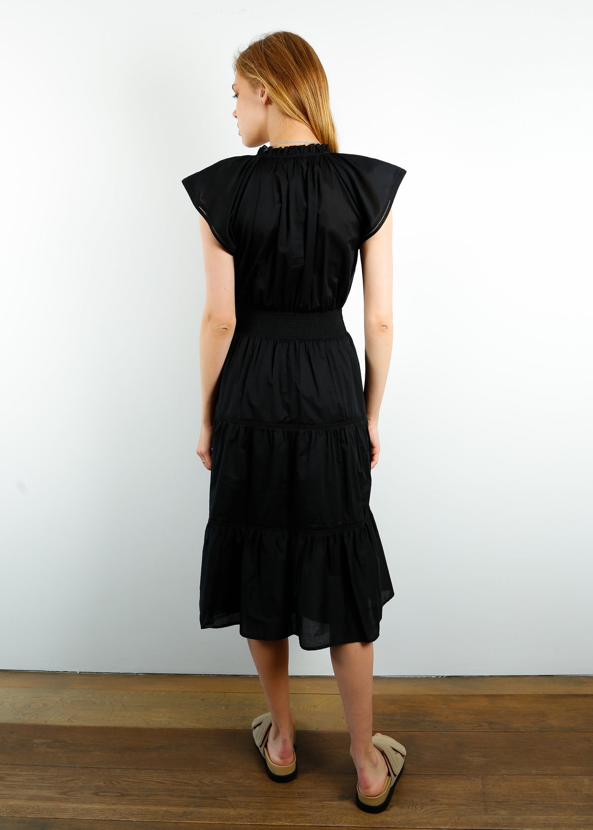 RAILS Amellia Dress in True Black Lace