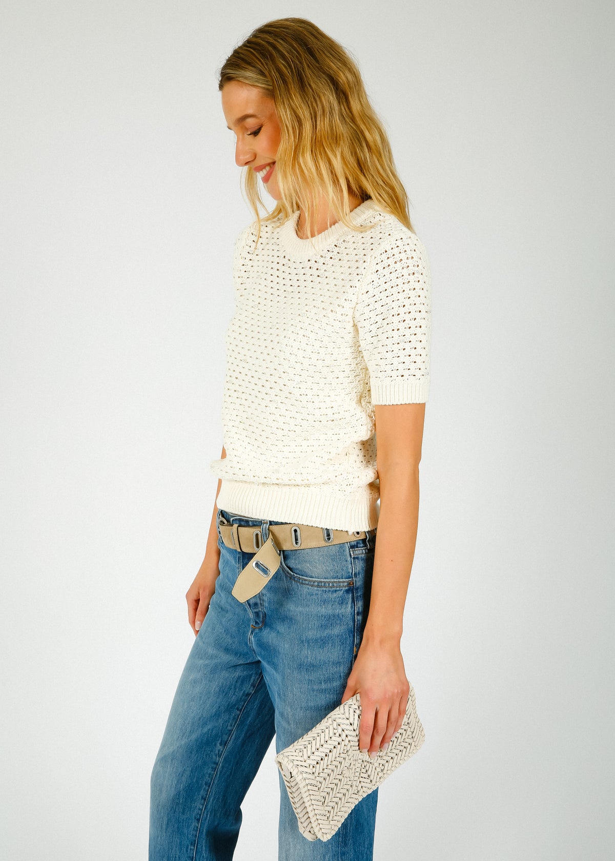 SLF Penny SS Knit in Birch