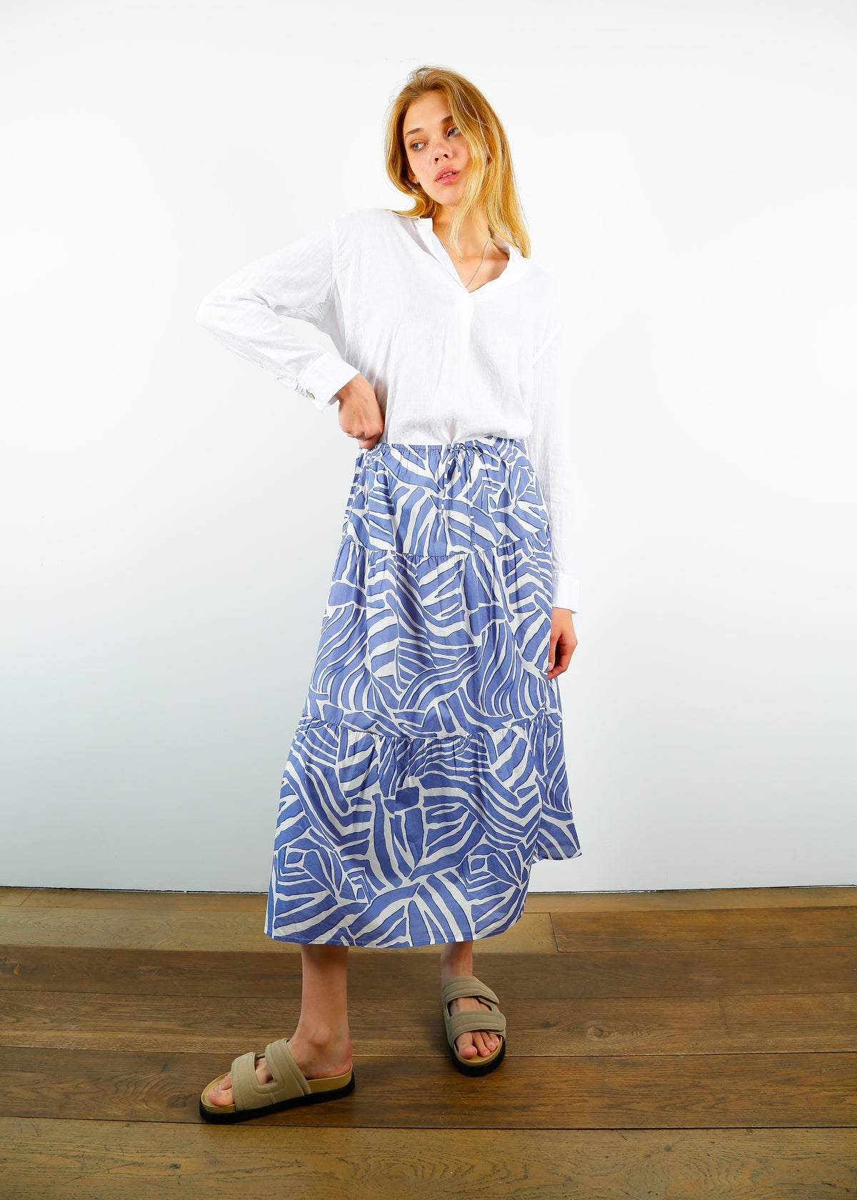 RAILS Mary Skirt in Island Waves