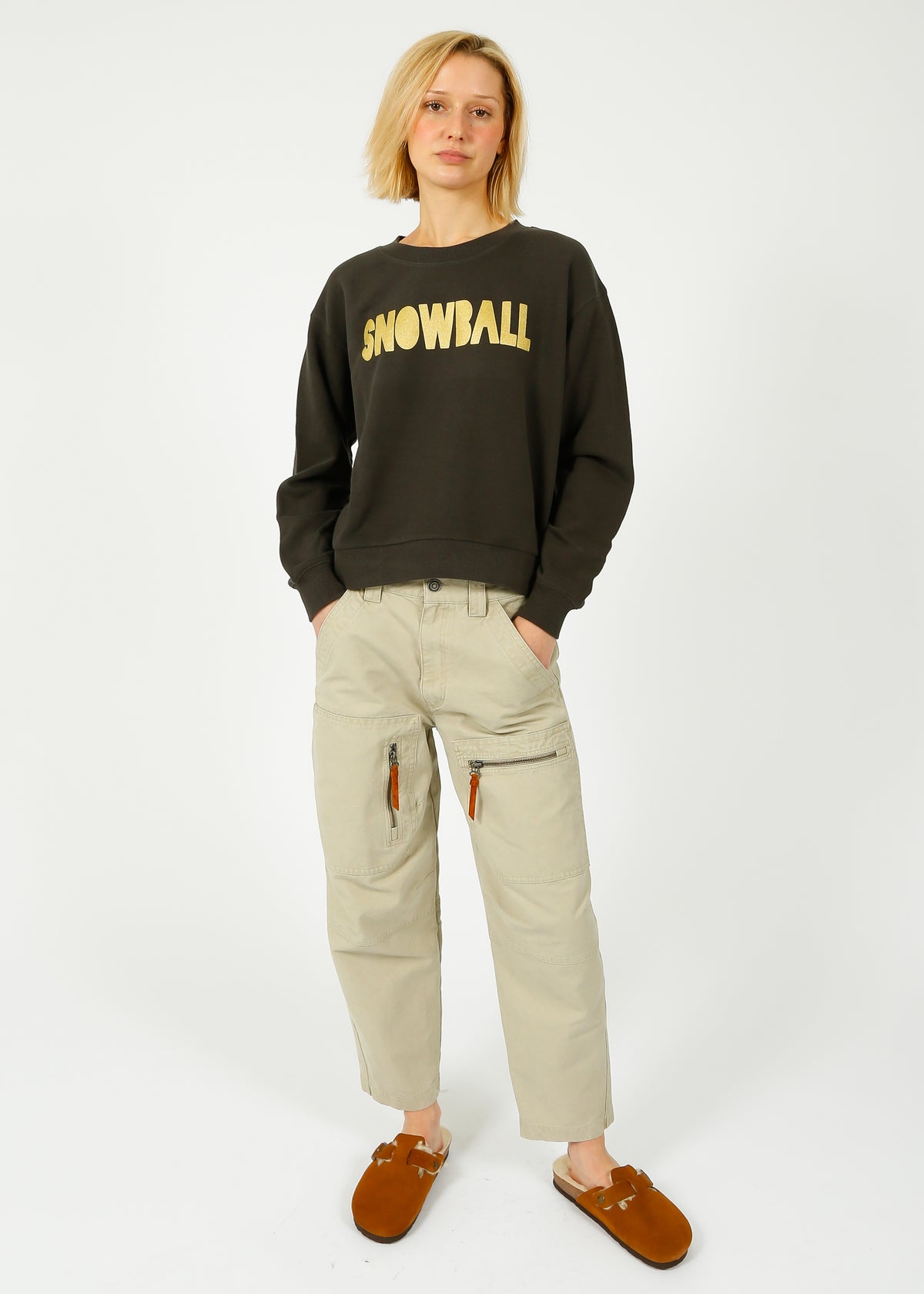Marant Etoile Kelyane Trousers in Ecru