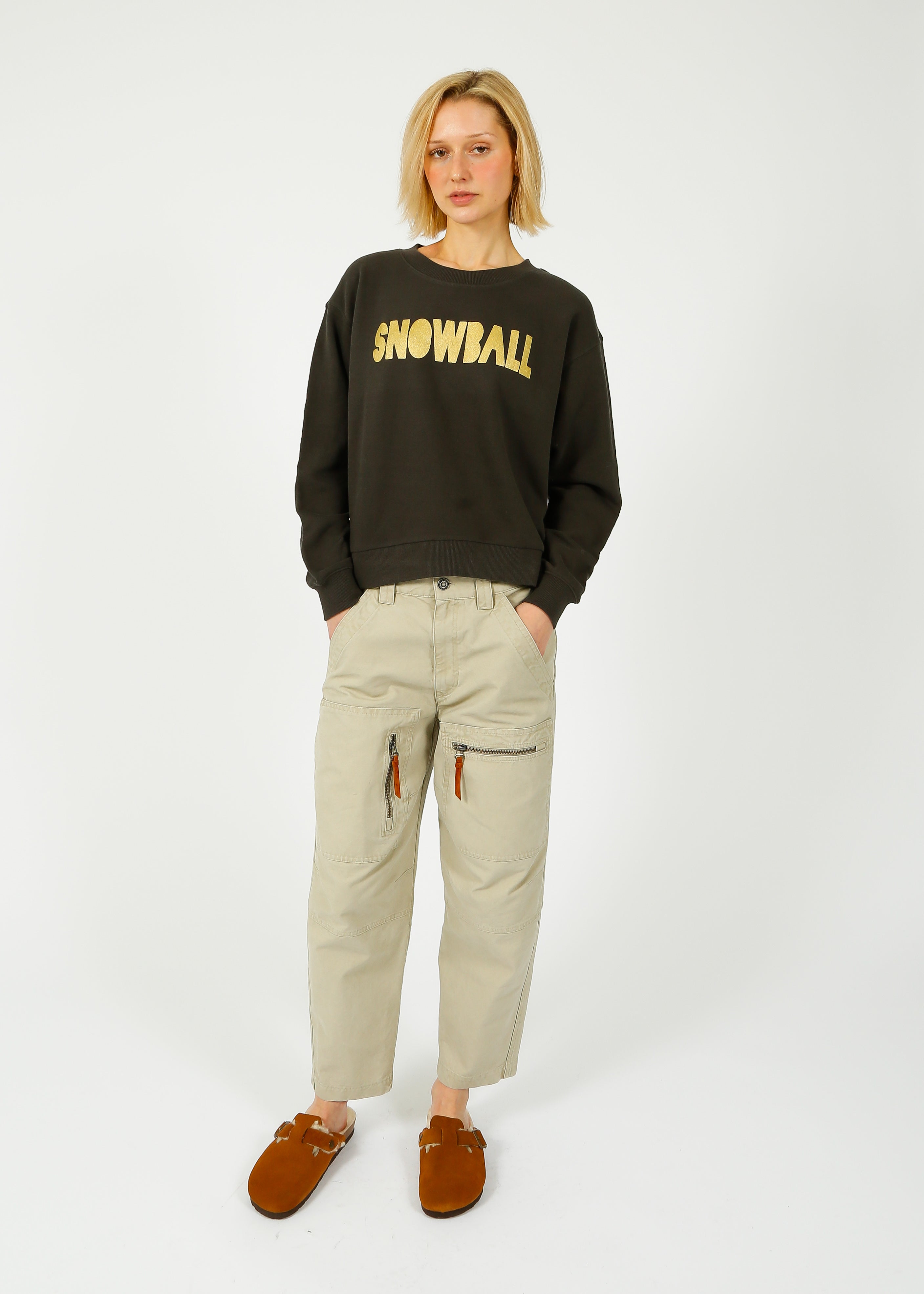 Marant Etoile Kelyane Trousers in Ecru