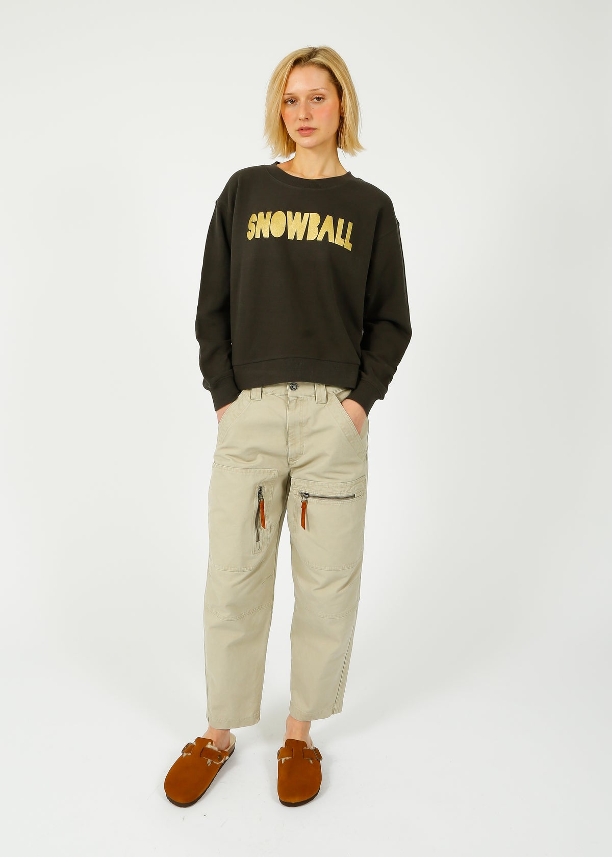 Marant Etoile Kelyane Trousers in Ecru