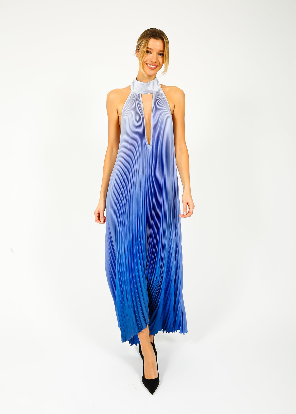LIDÉE Opera Gown in Ocean