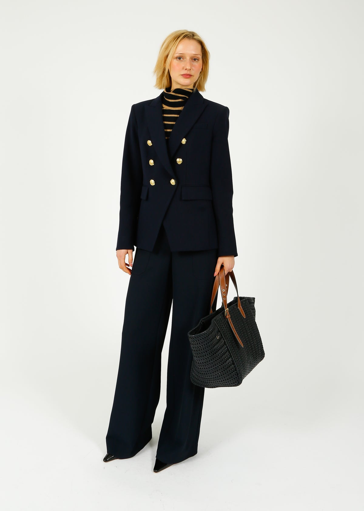 Veronica Beard Miller Dickey in Navy