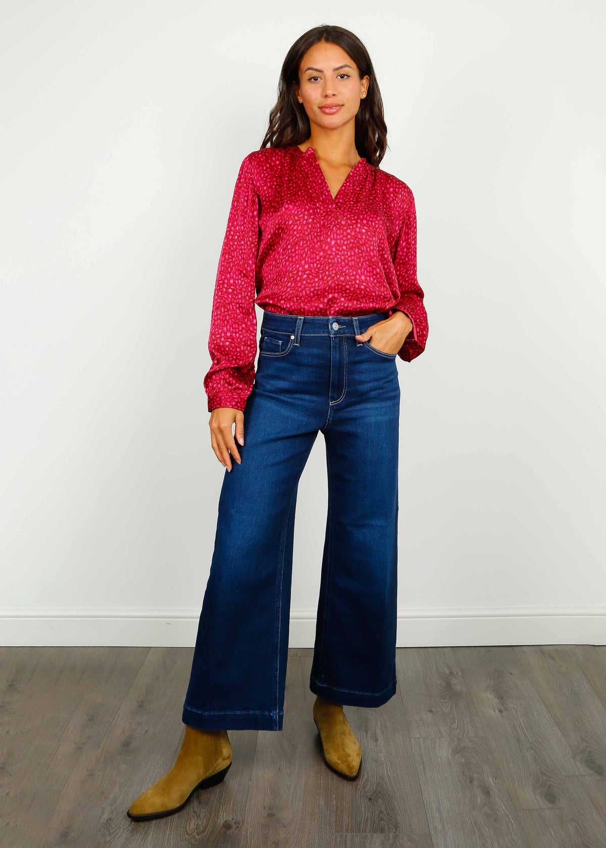 PAIGE Anessa Jeans in Dream Weaver
