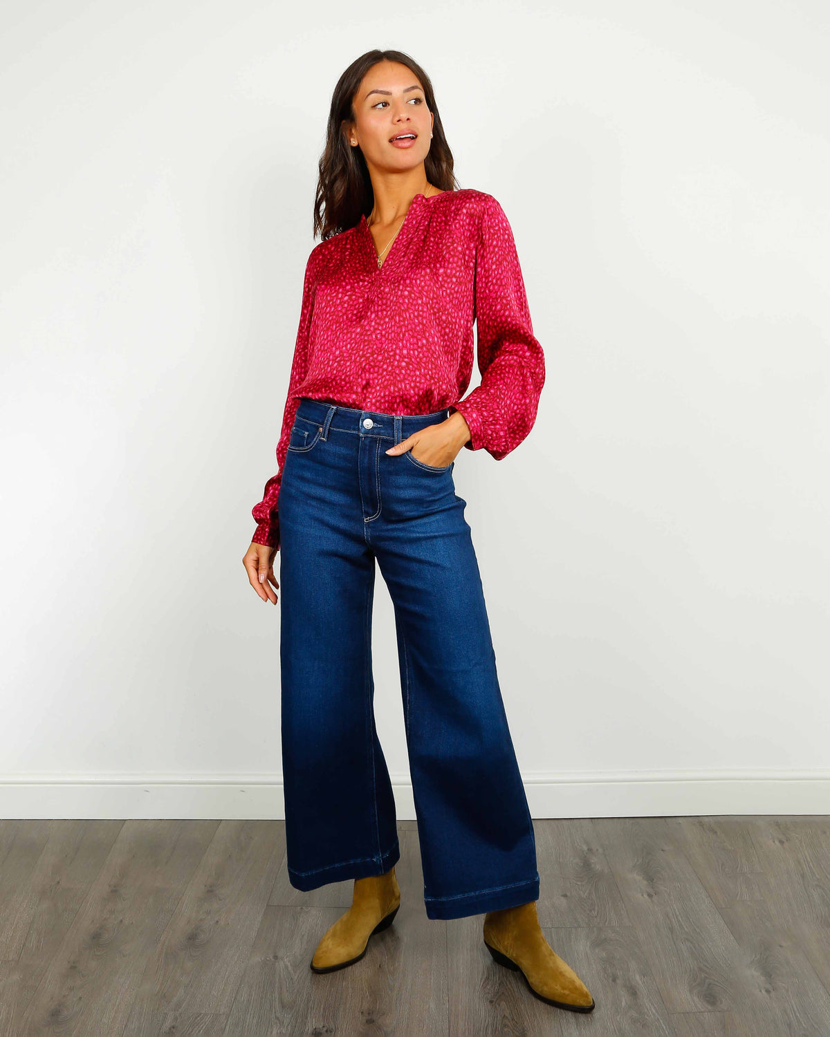 PAIGE Anessa Jeans in Dream Weaver