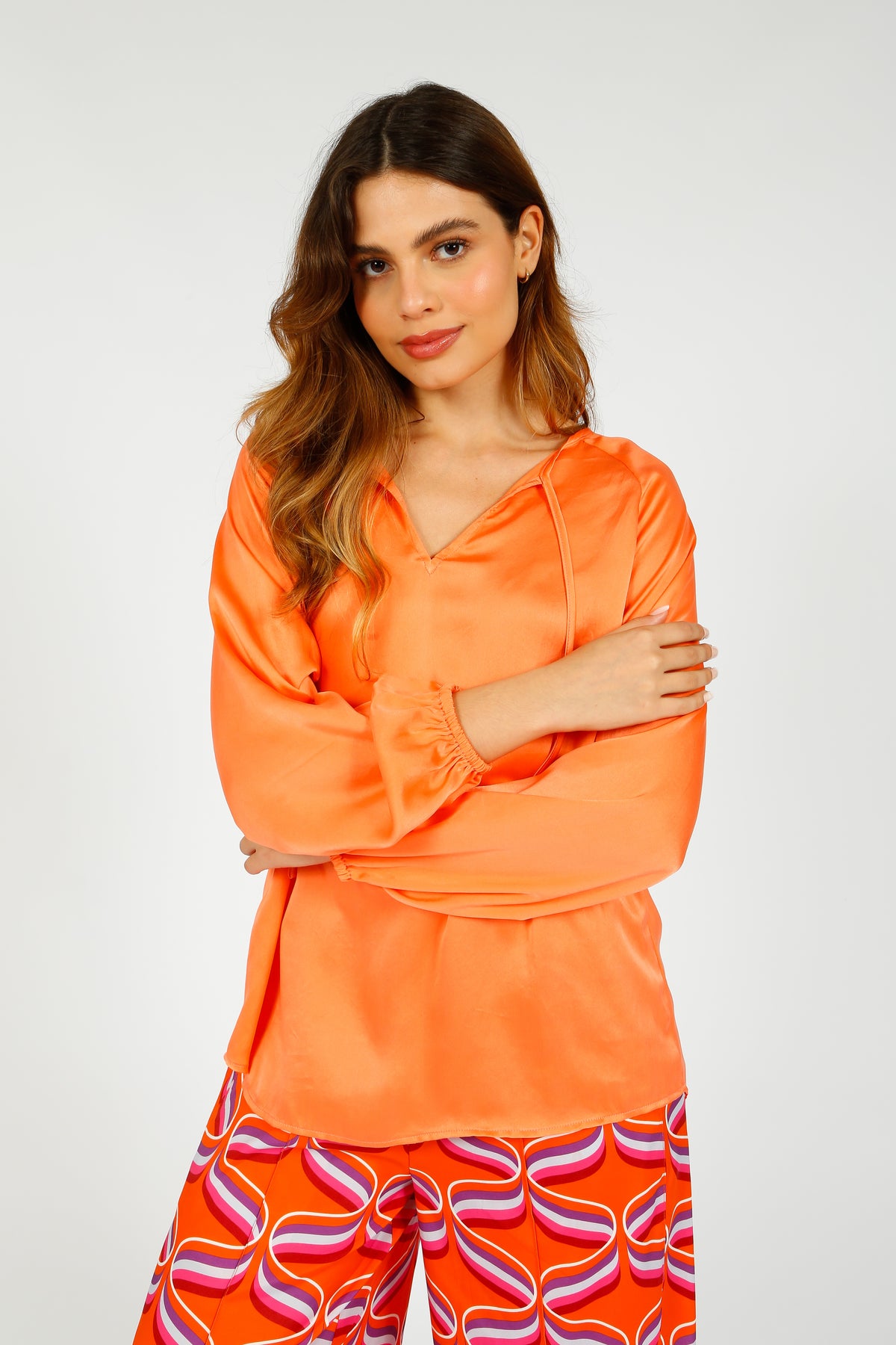 PP Fleur Top in Salmon