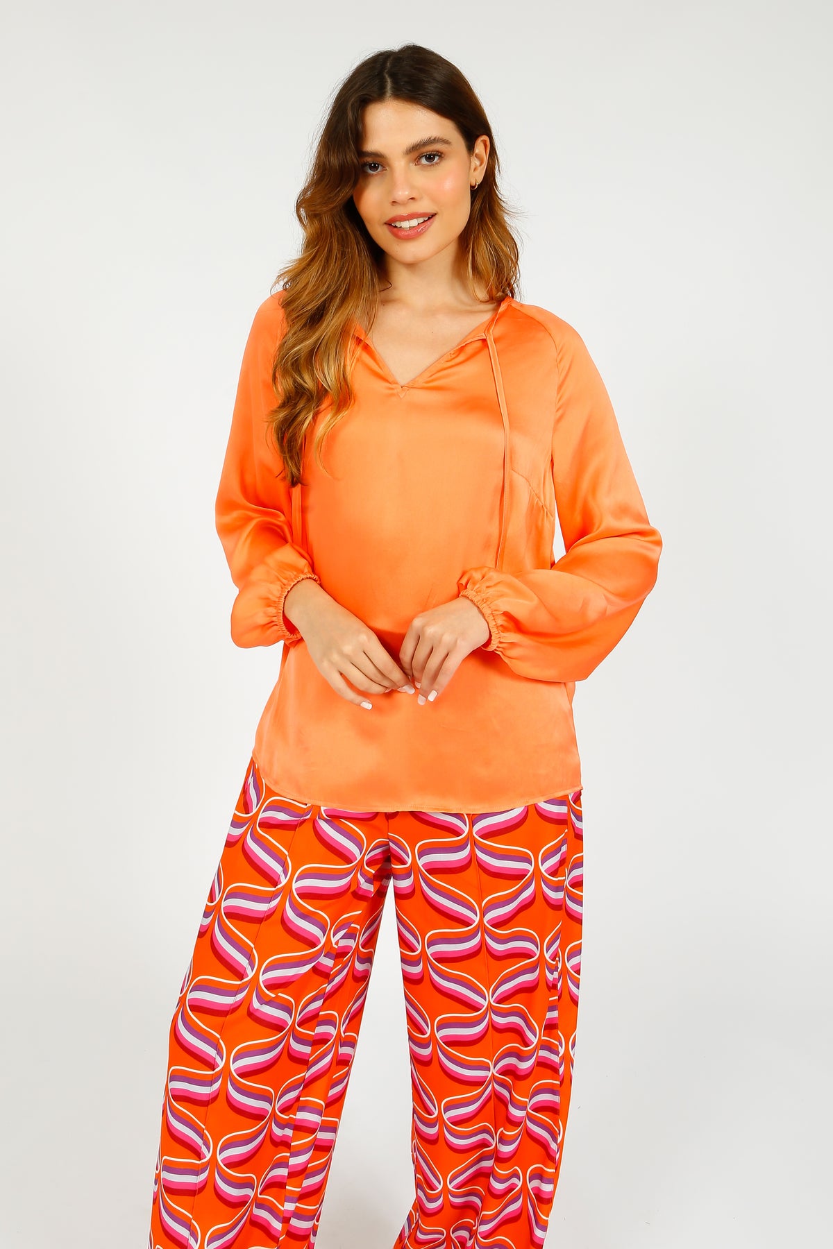 PP Fleur Top in Salmon