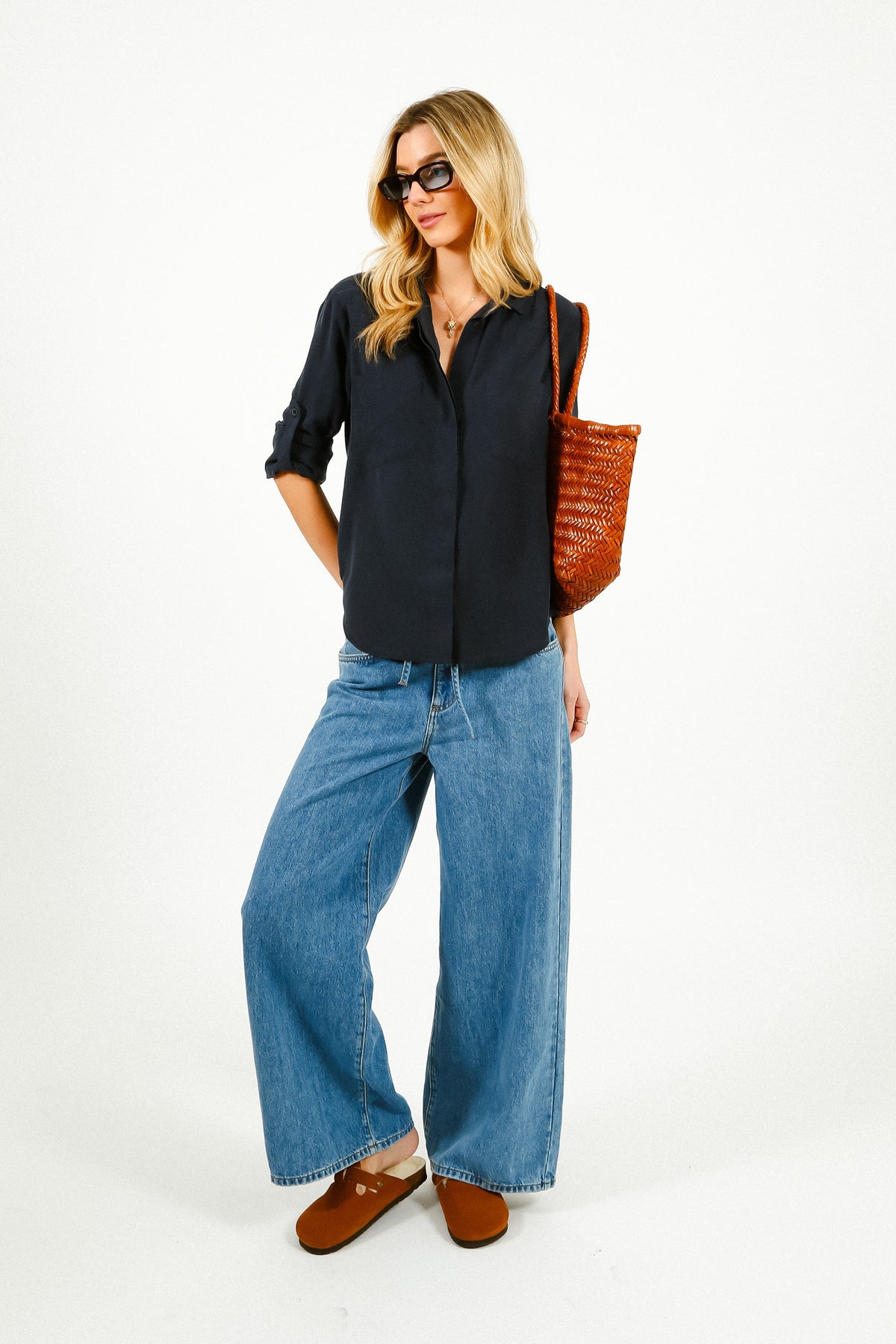 S&M Blake Jean in Dark Weekender