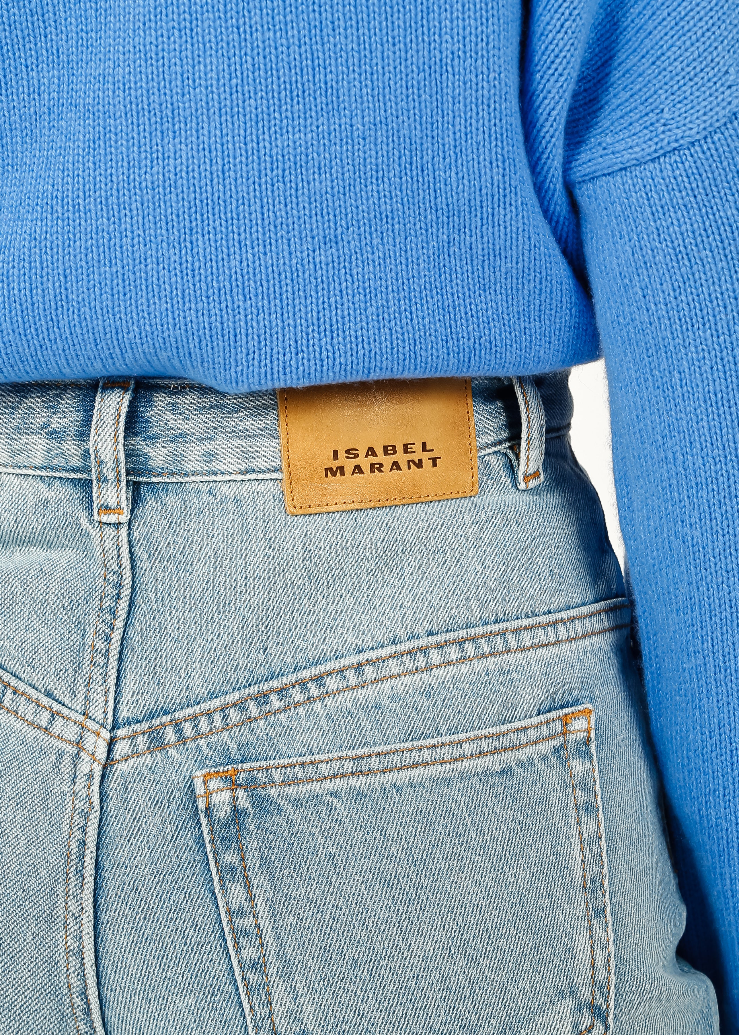 VK Oaklynn Boxy Knit in Mountain Blue