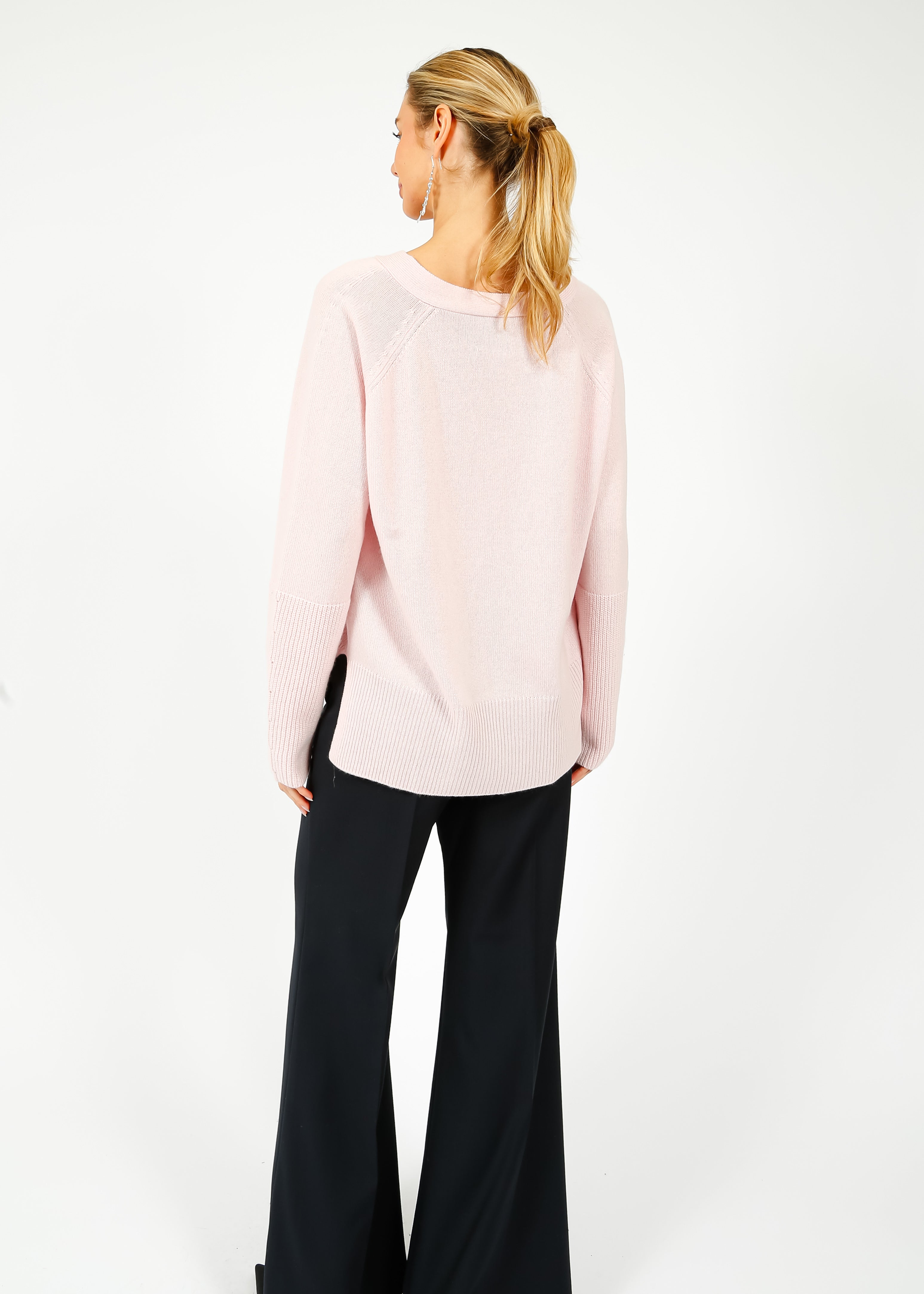 MM Sonale Wool Trousers in Navy
